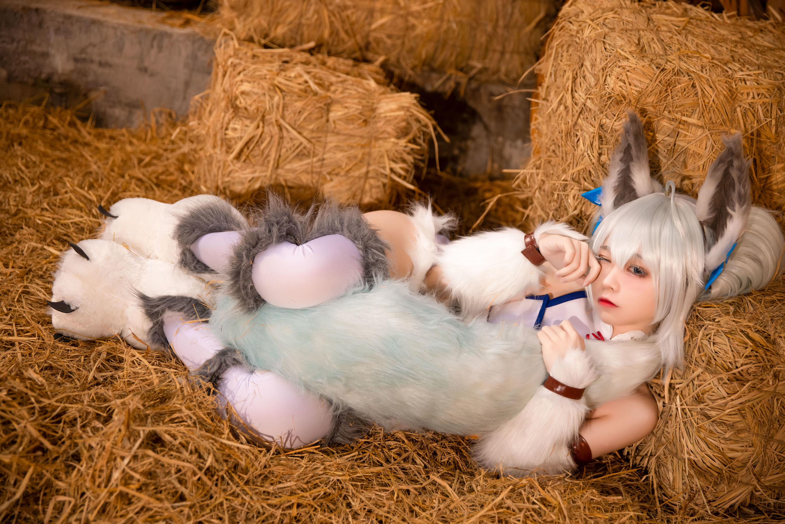 动漫博主G44不会受伤 – 地牢刹那常服 Cosplay-第28张