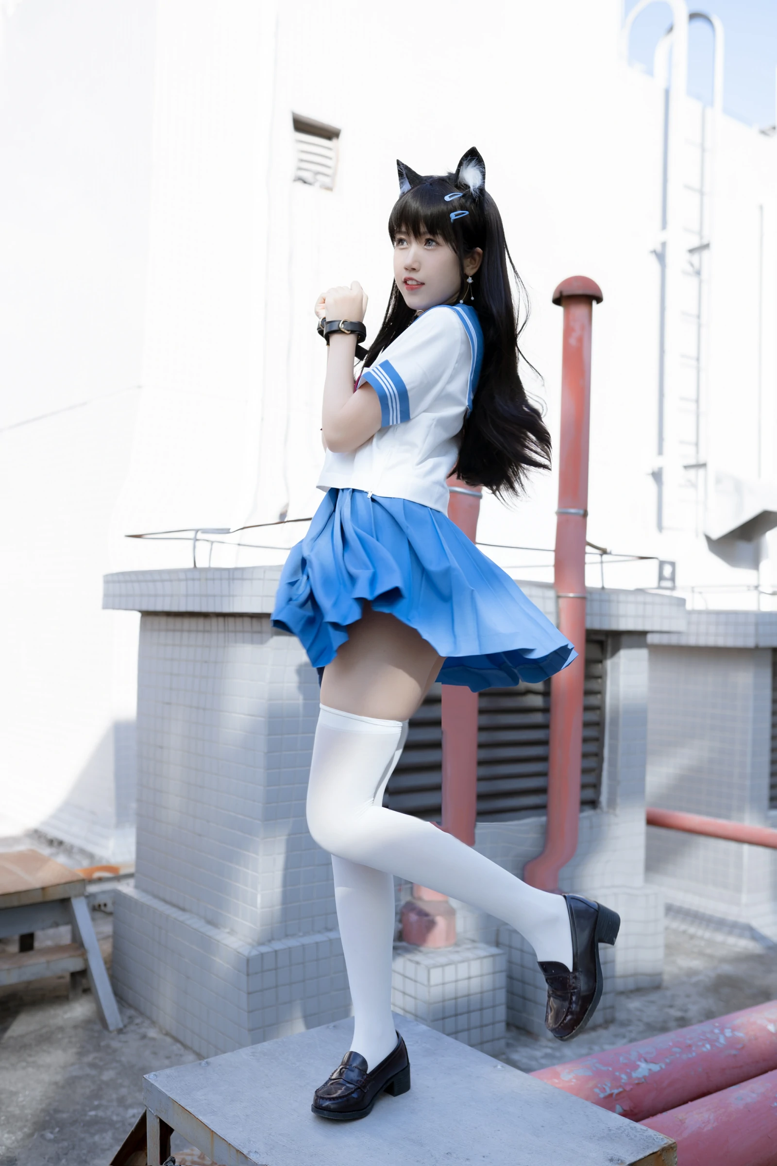 不呆猫 – 天台小m猫 Cosplay-第19张