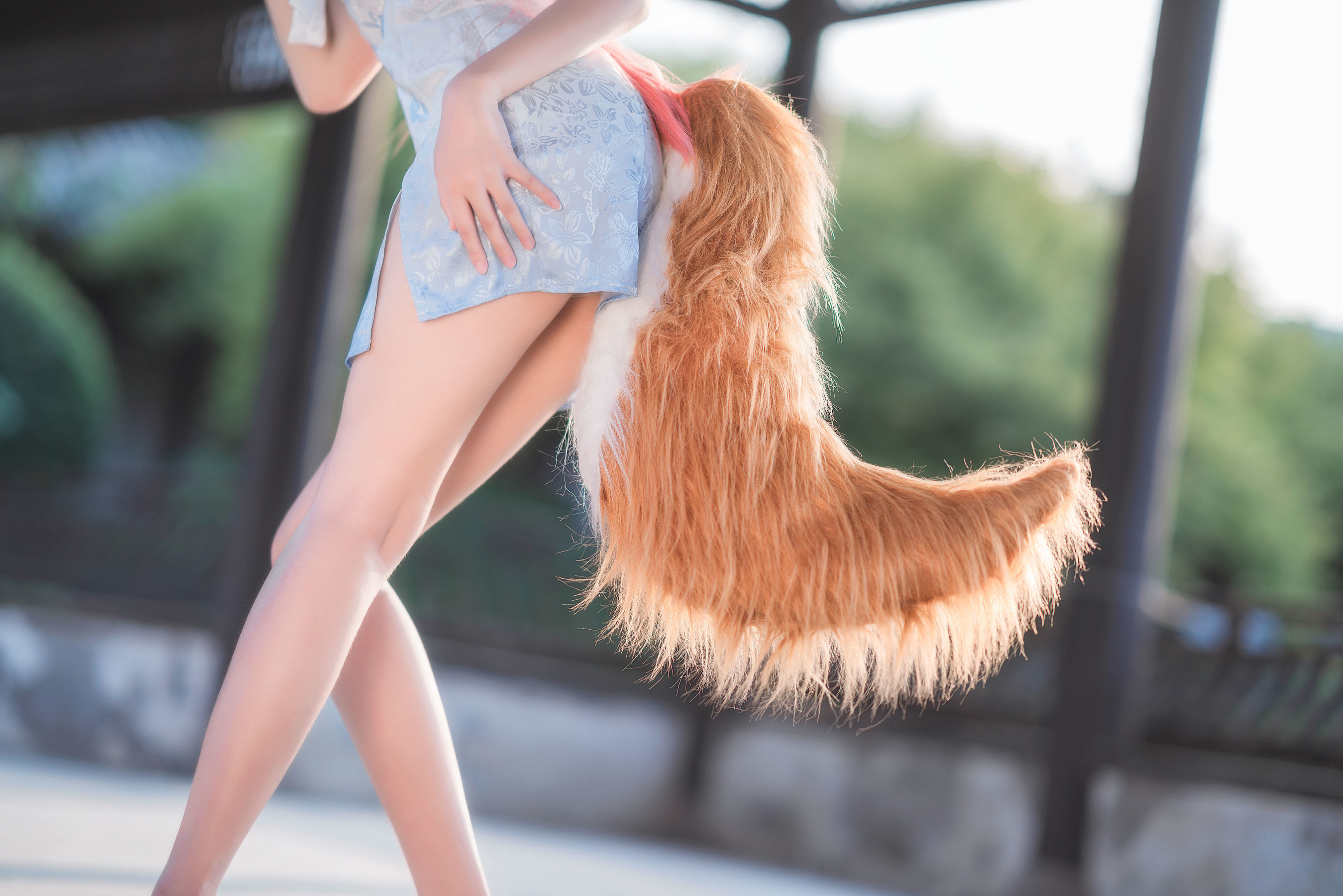 微博妹子三度_69 旗袍玉藻前 Cosplay-第33张