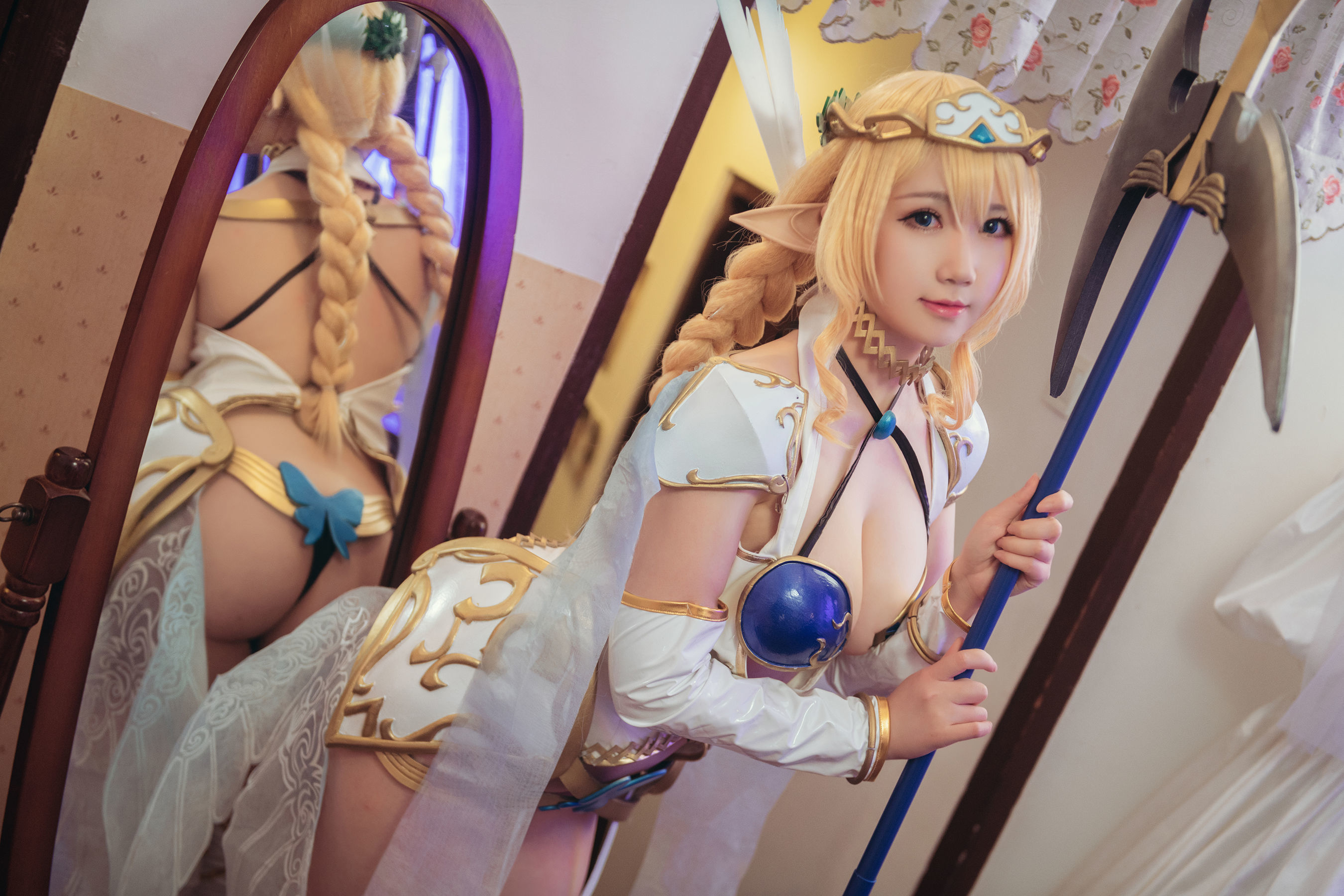微肉感萌妹是本末末 – 精灵村 Cosplay-第2张