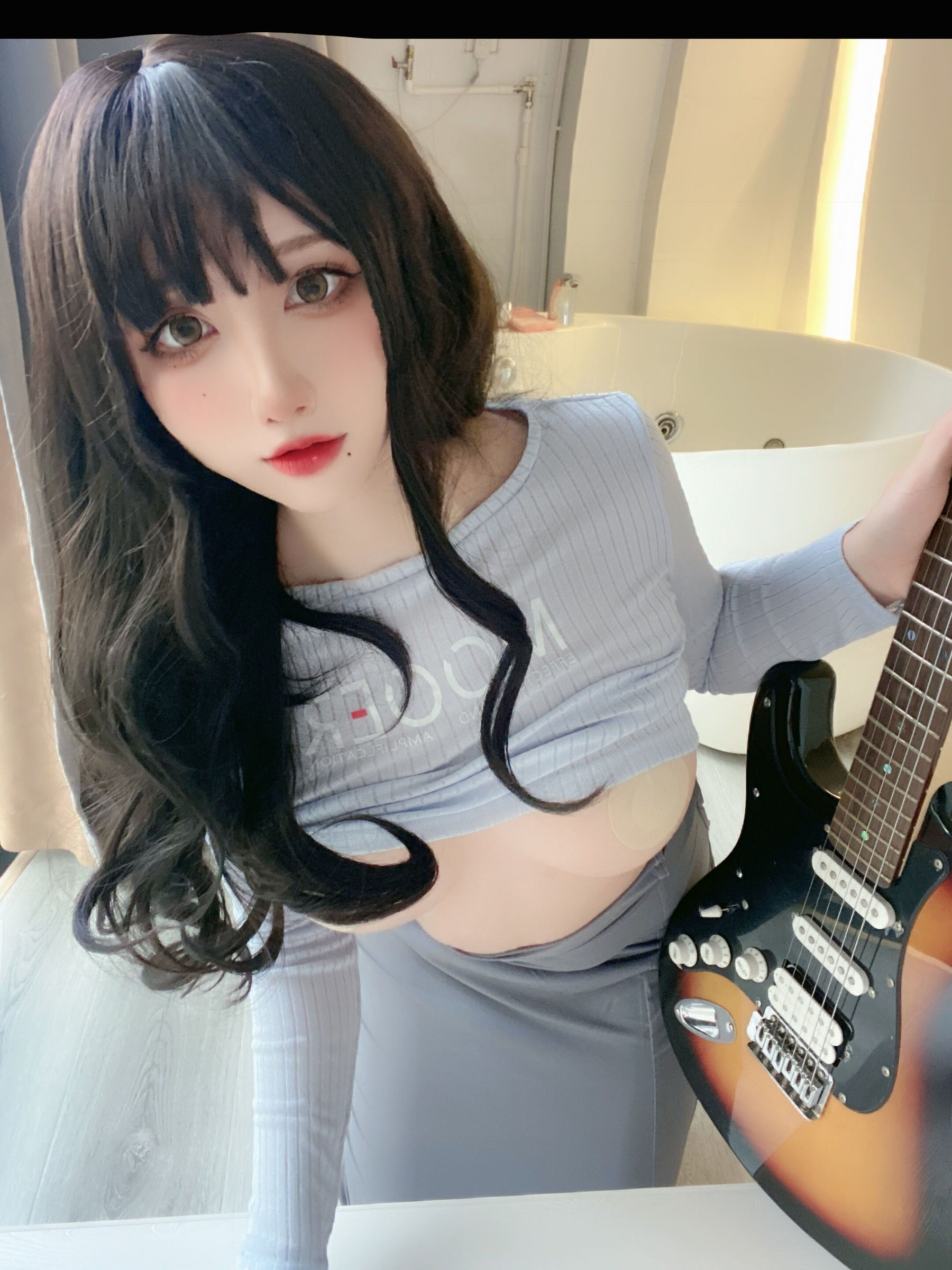 动漫博主九曲Jean – 吉他妹妹 Cosplay-第4张