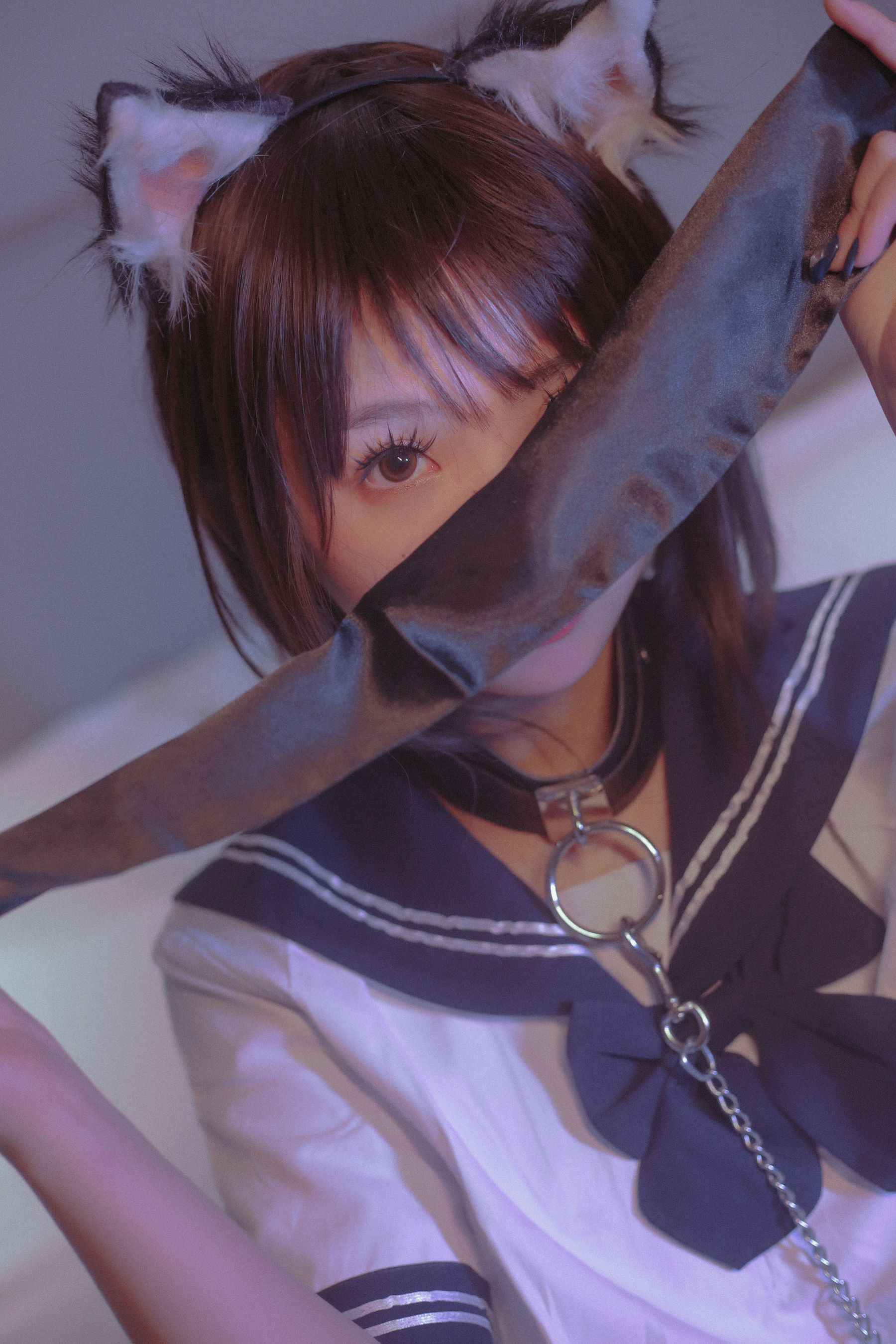 萌妹是青水 猫耳调教 Cosplay-第17张