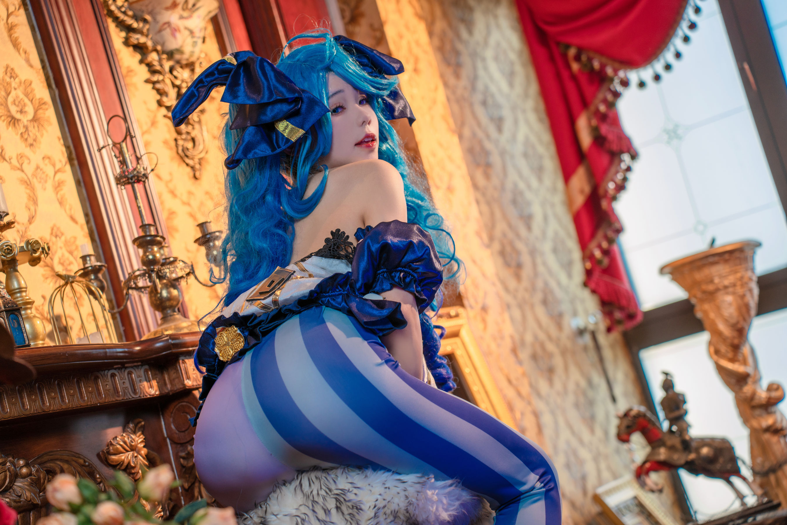 咬一口兔娘 – 兔兔班车 格温 Cosplay-第16张