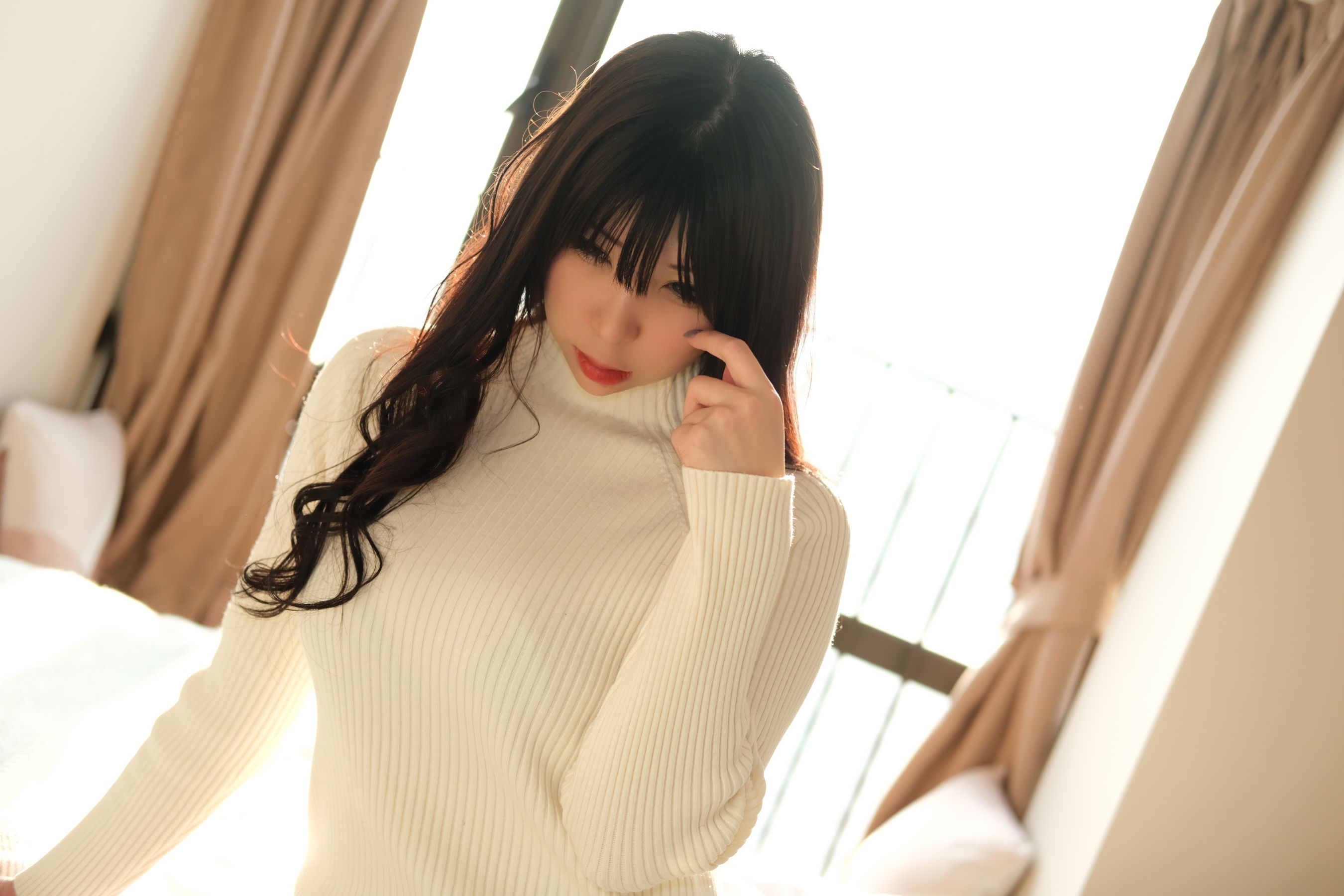 二次元巨乳美女鹿野希 – 狂情 Cosplay-第26张