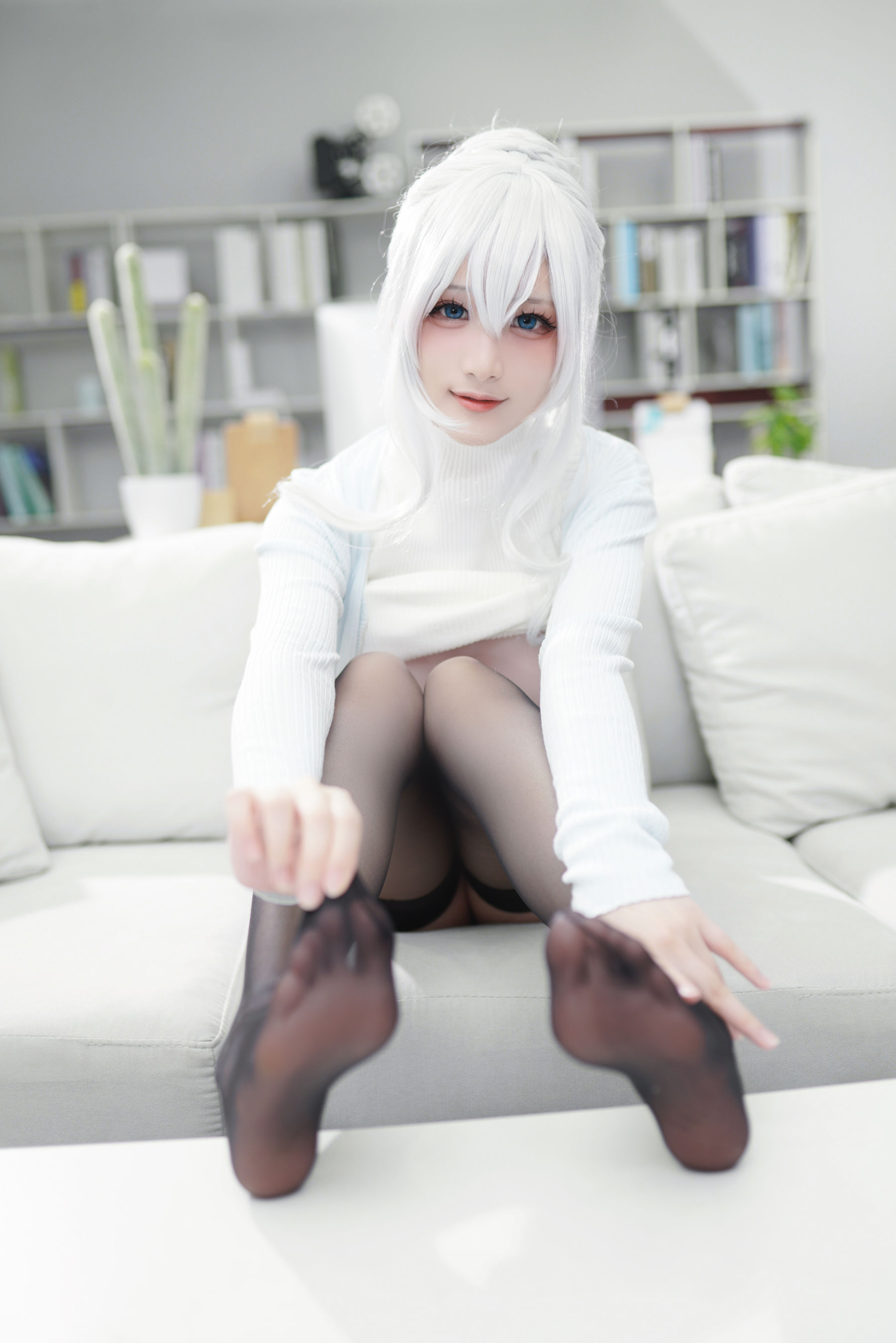 幼愛youmeko – 未亡人雪女 Cosplay-第32张
