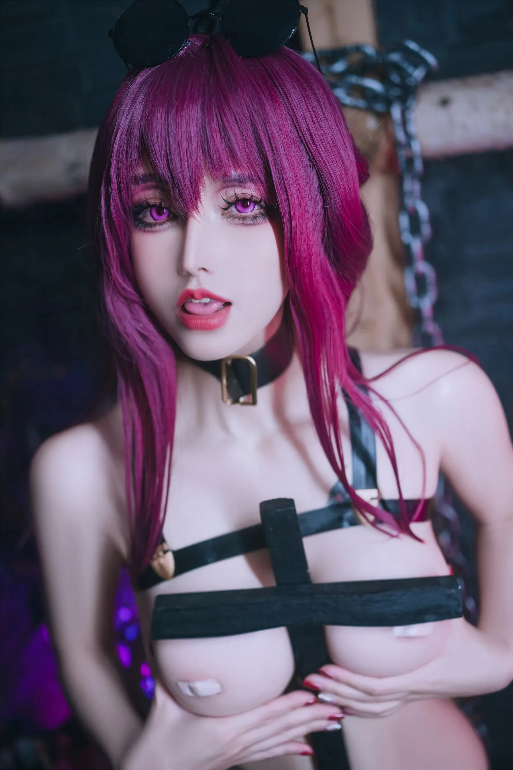 鹿八岁baby – 崩坏∶星穹铁道 卡芙卡 Cosplay-第55张