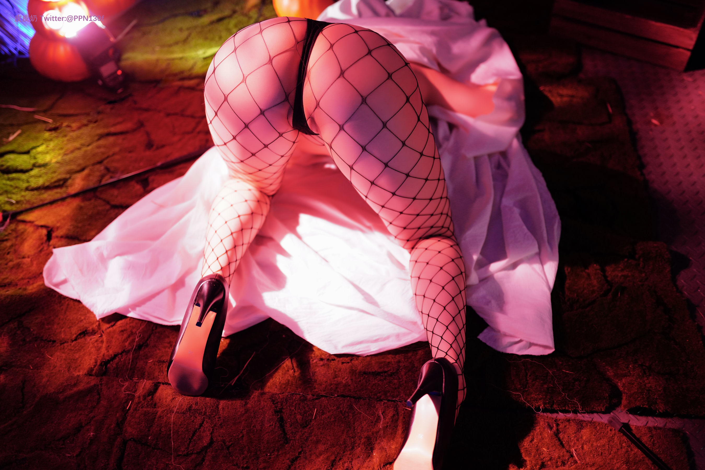 皮皮奶可可爱了啦 – 万圣节幽灵 Cosplay-第15张