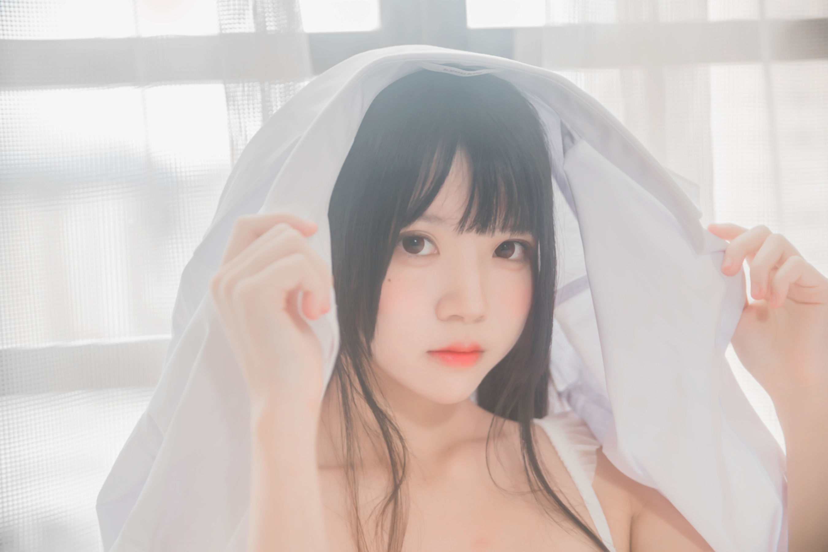 桜桃喵 《白衬衫双马尾》 Cosplay-第11张