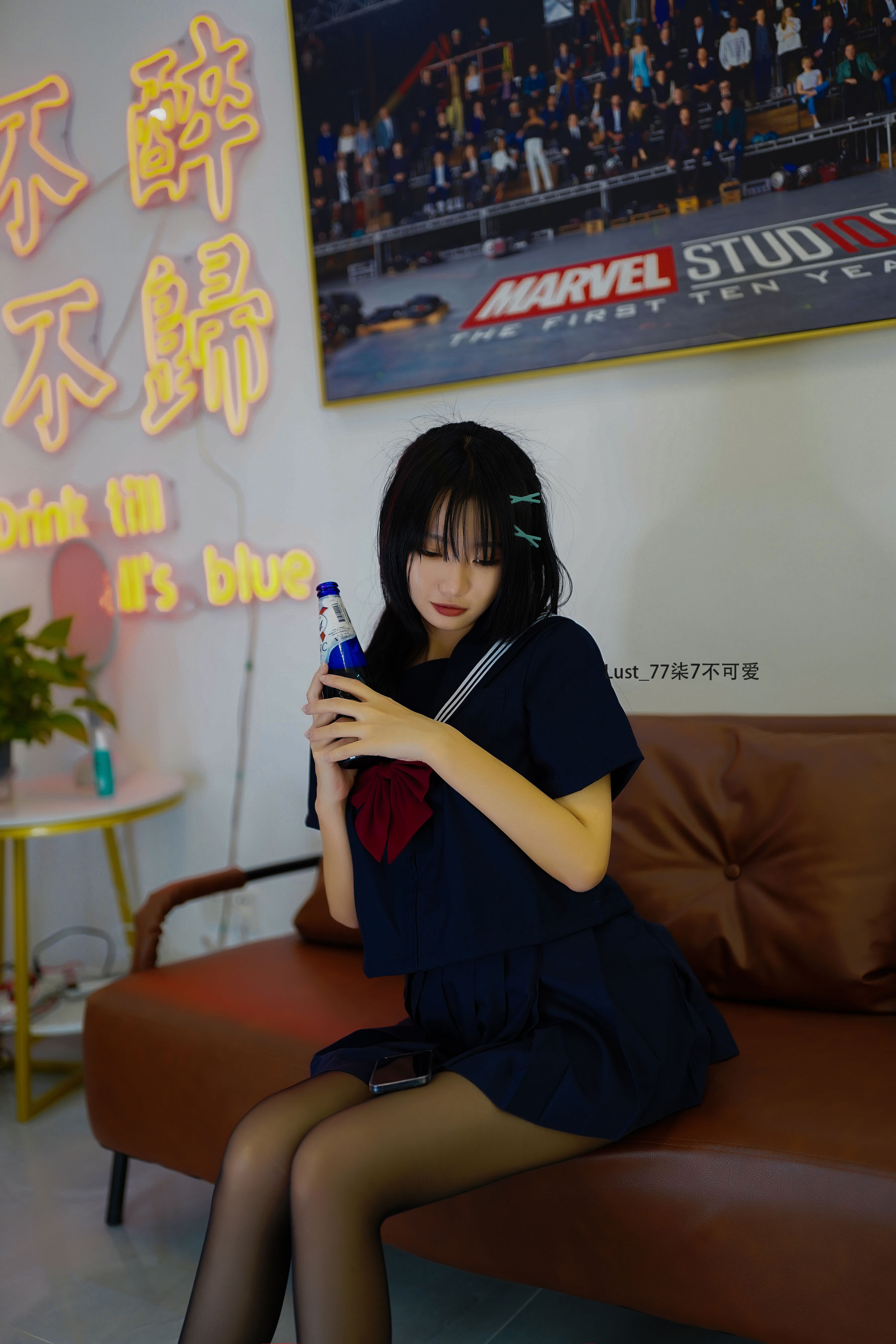 动漫博主柒柒要乖哦 – 反差JK少女 Cosplay-第37张
