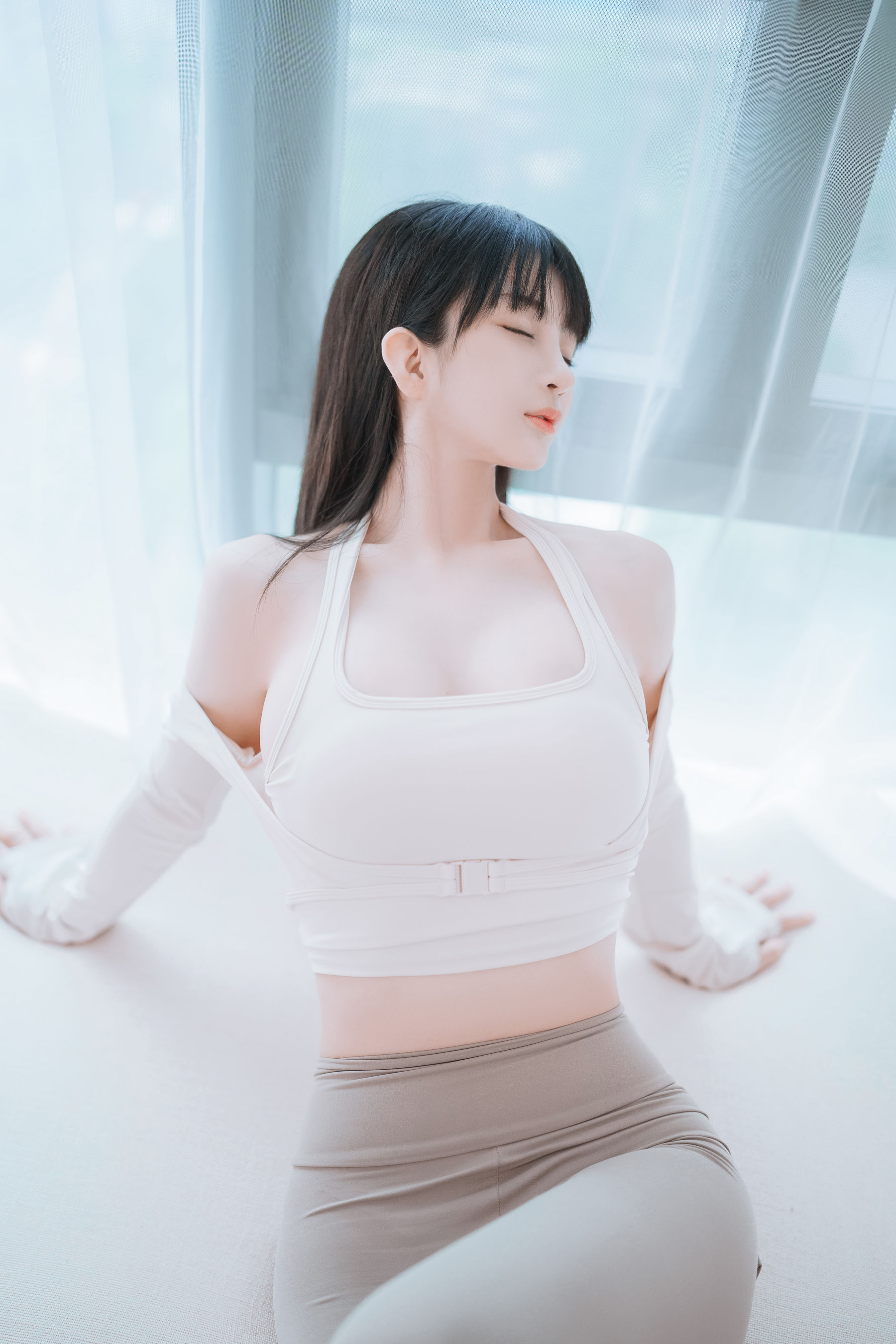 桜井宁宁 – 瑜伽妹妹 Cosplay-第36张