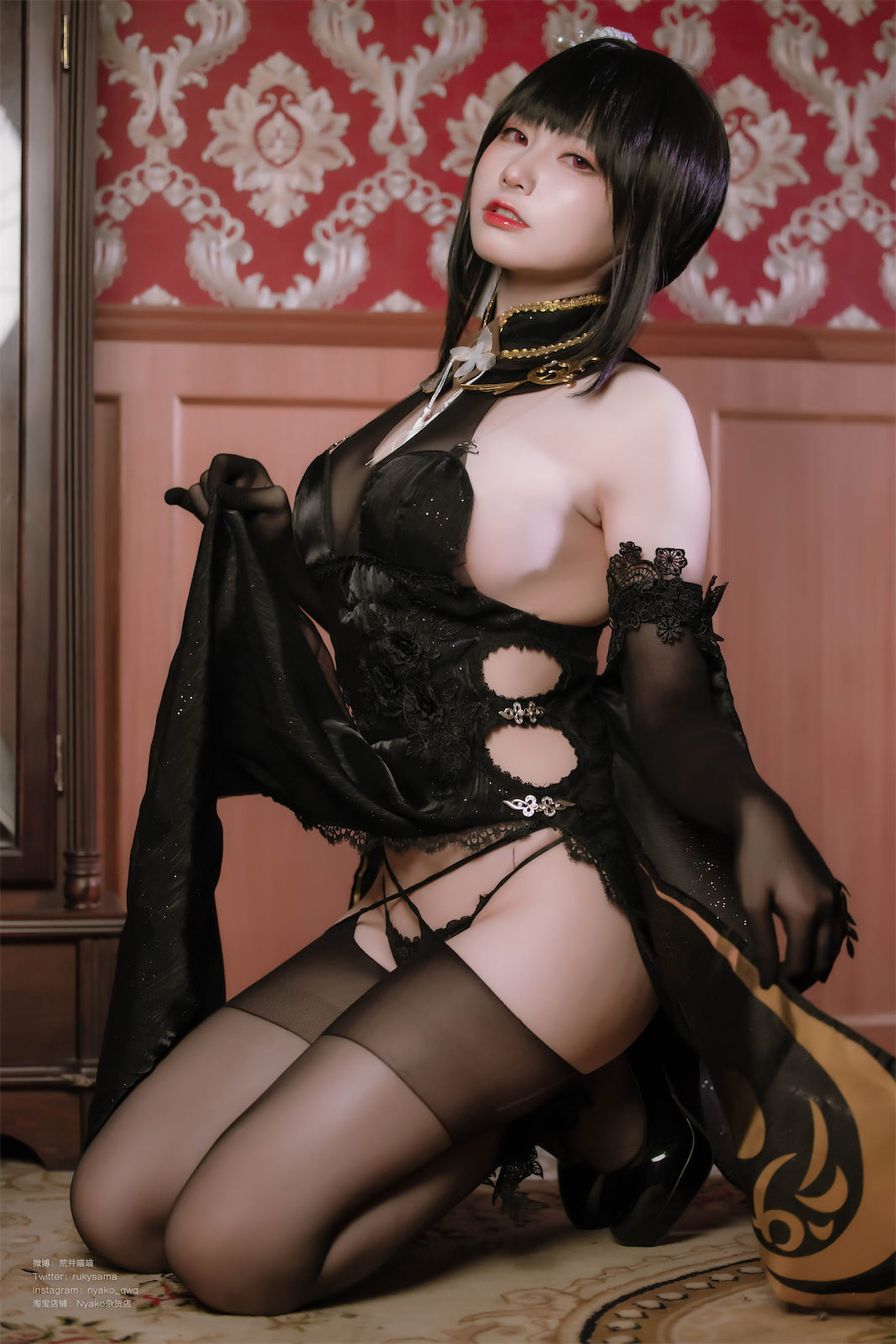 Nyako喵子 – 碧蓝航线镇海 Cosplay-第38张