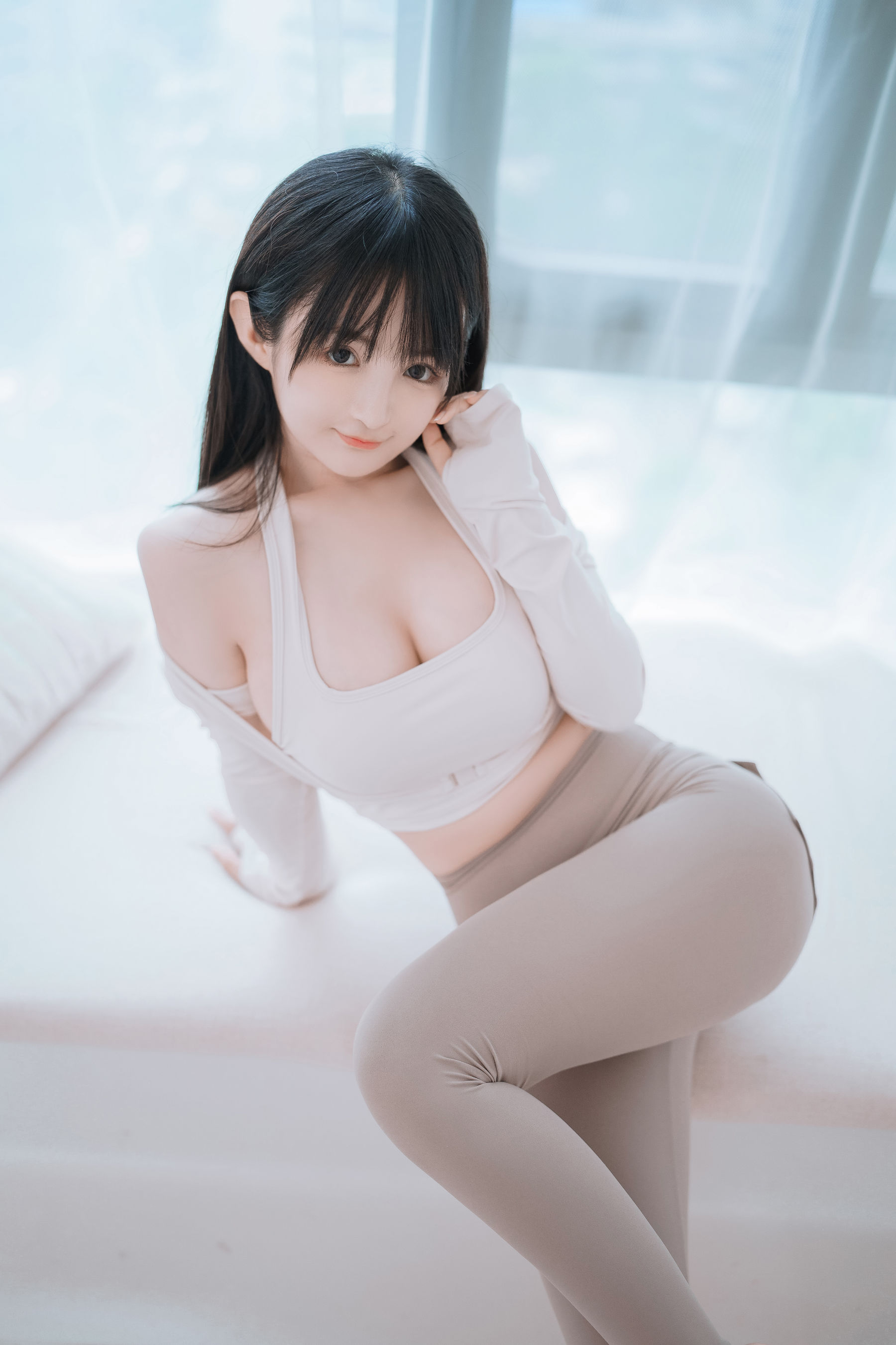 桜井宁宁 – 瑜伽妹妹 Cosplay-第32张