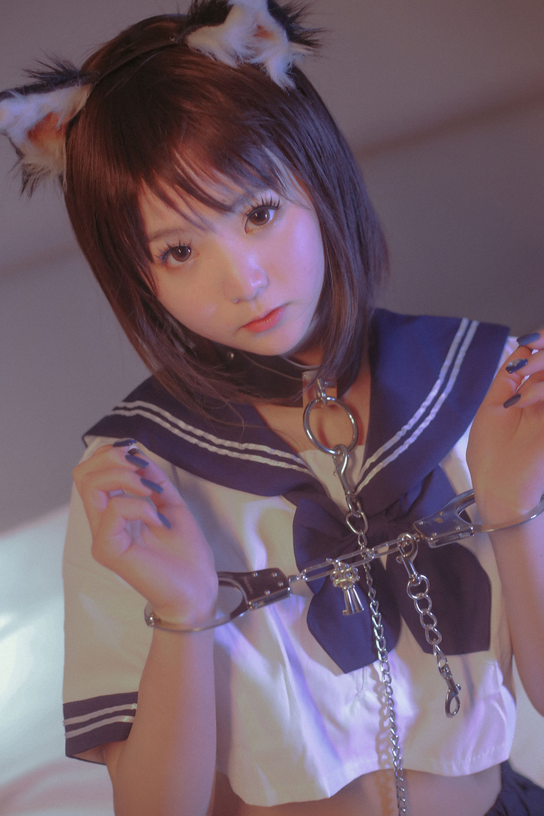 萌妹是青水 猫耳调教 Cosplay-第13张