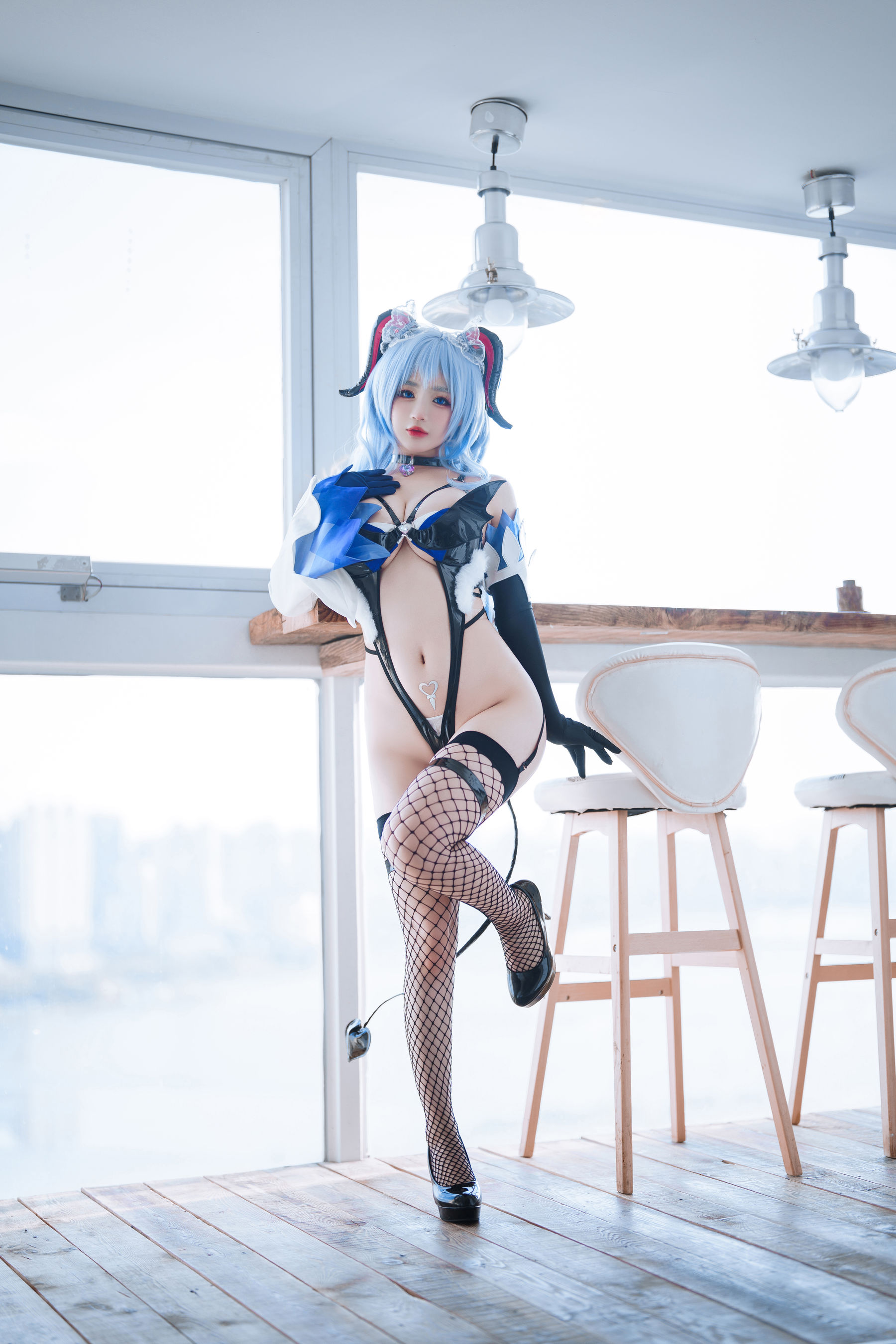 桜井宁宁 – 甘雨 Cosplay-第1张