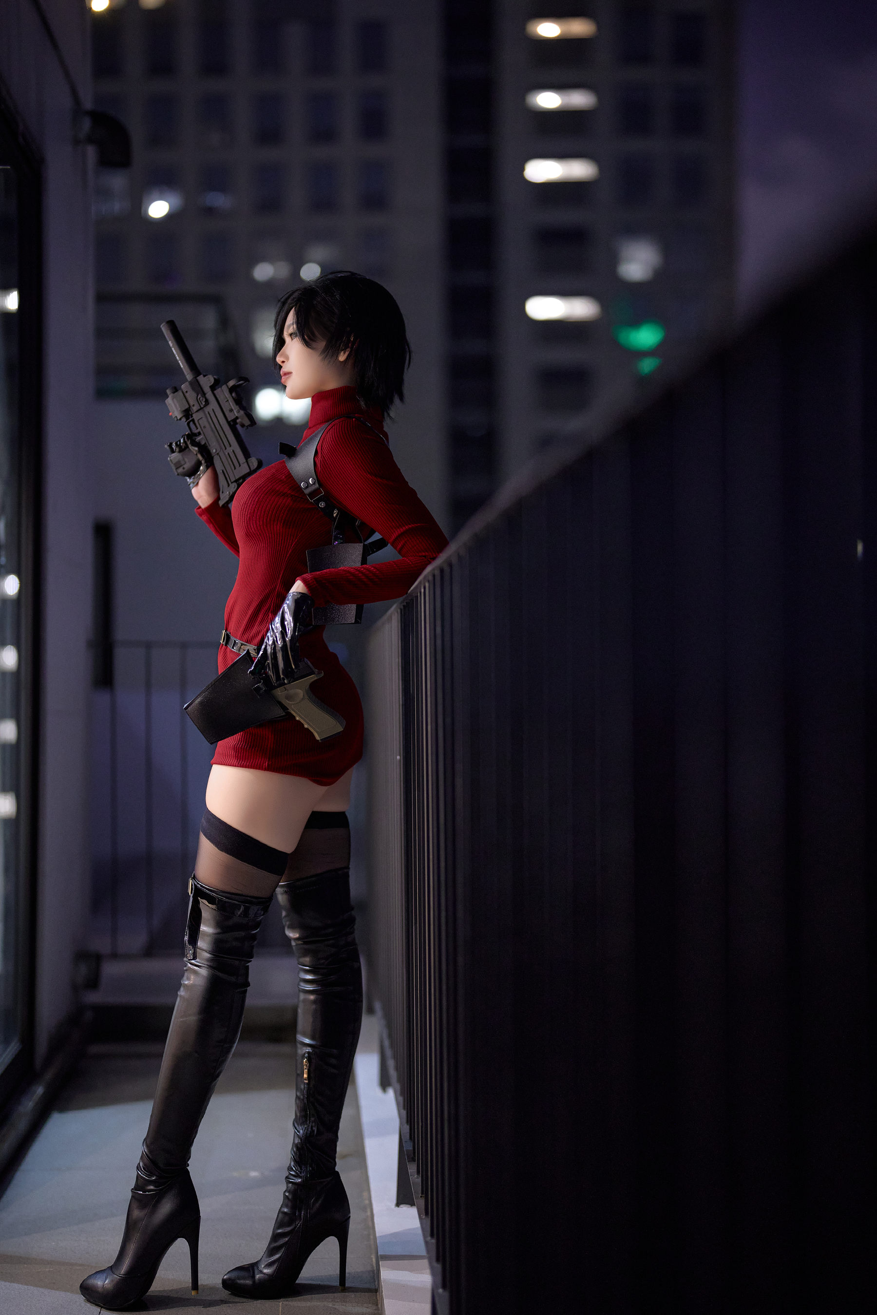 ZinieQ – Ada Wong RE4 Remake Cosplay-第4张