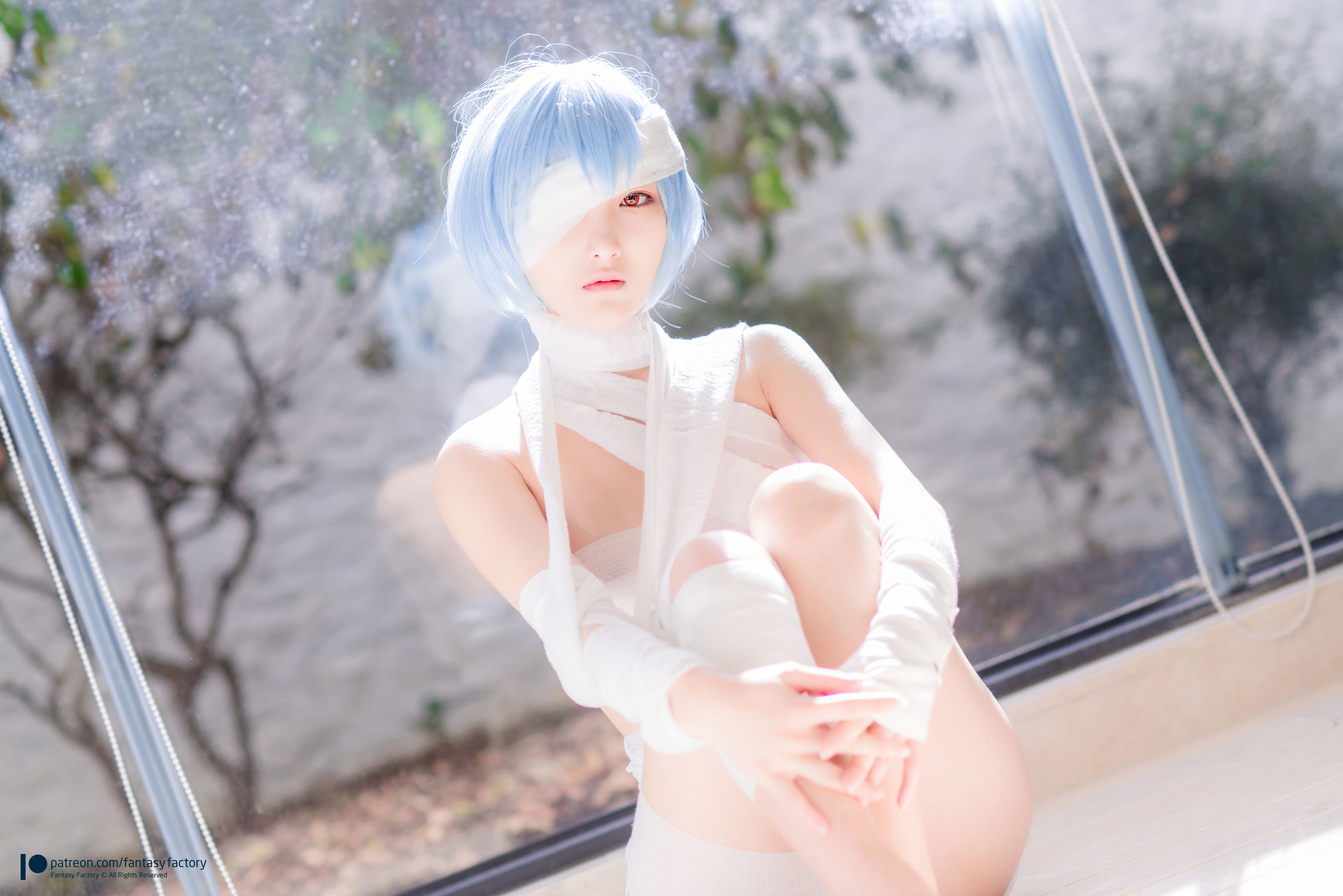 [Fantasy Factory] 小丁Cosplay – 魔女 浴池 黑丝 Cosplay-第8张