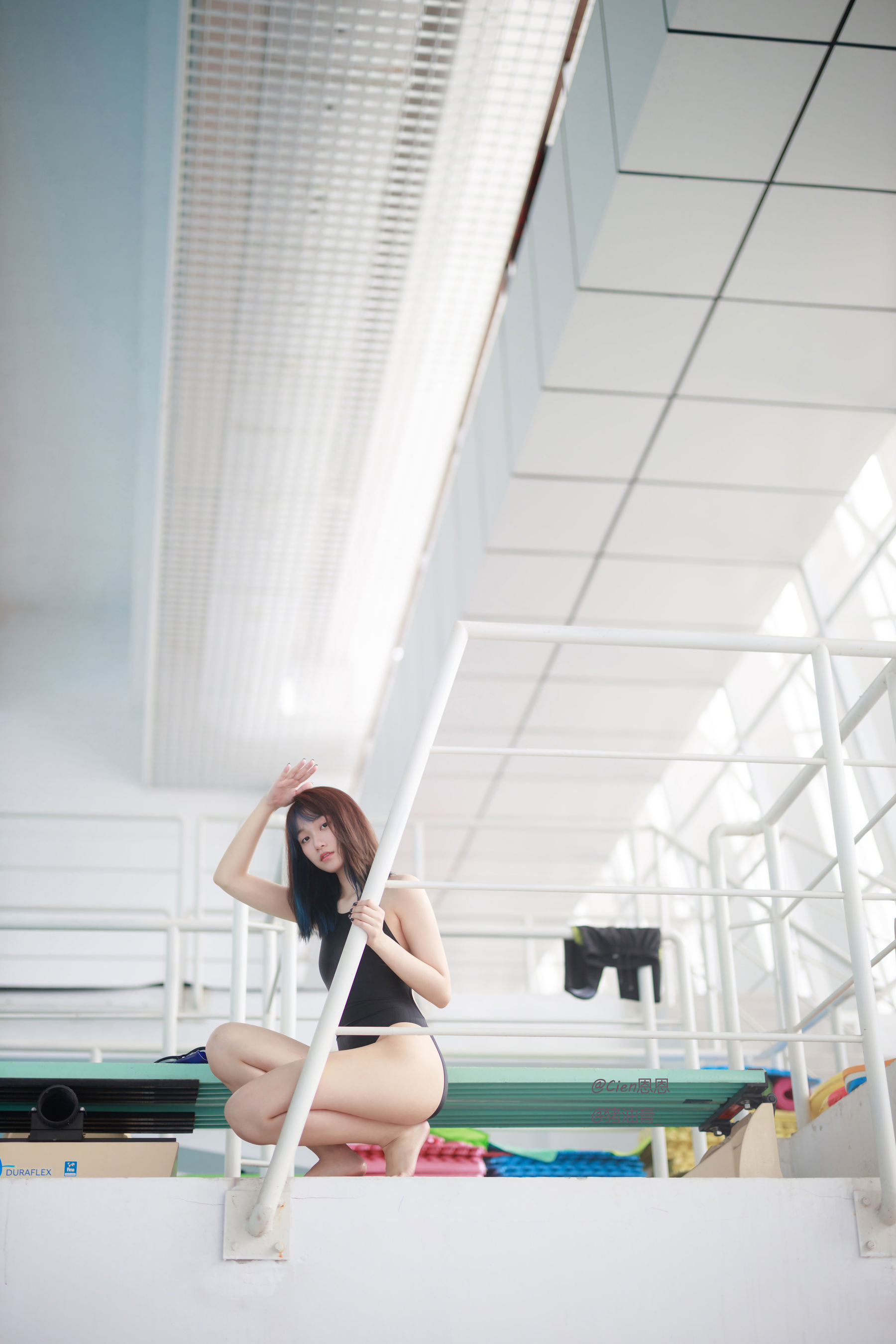 微博COS妹子Cien恩恩 – 竞泳 Cosplay-第45张