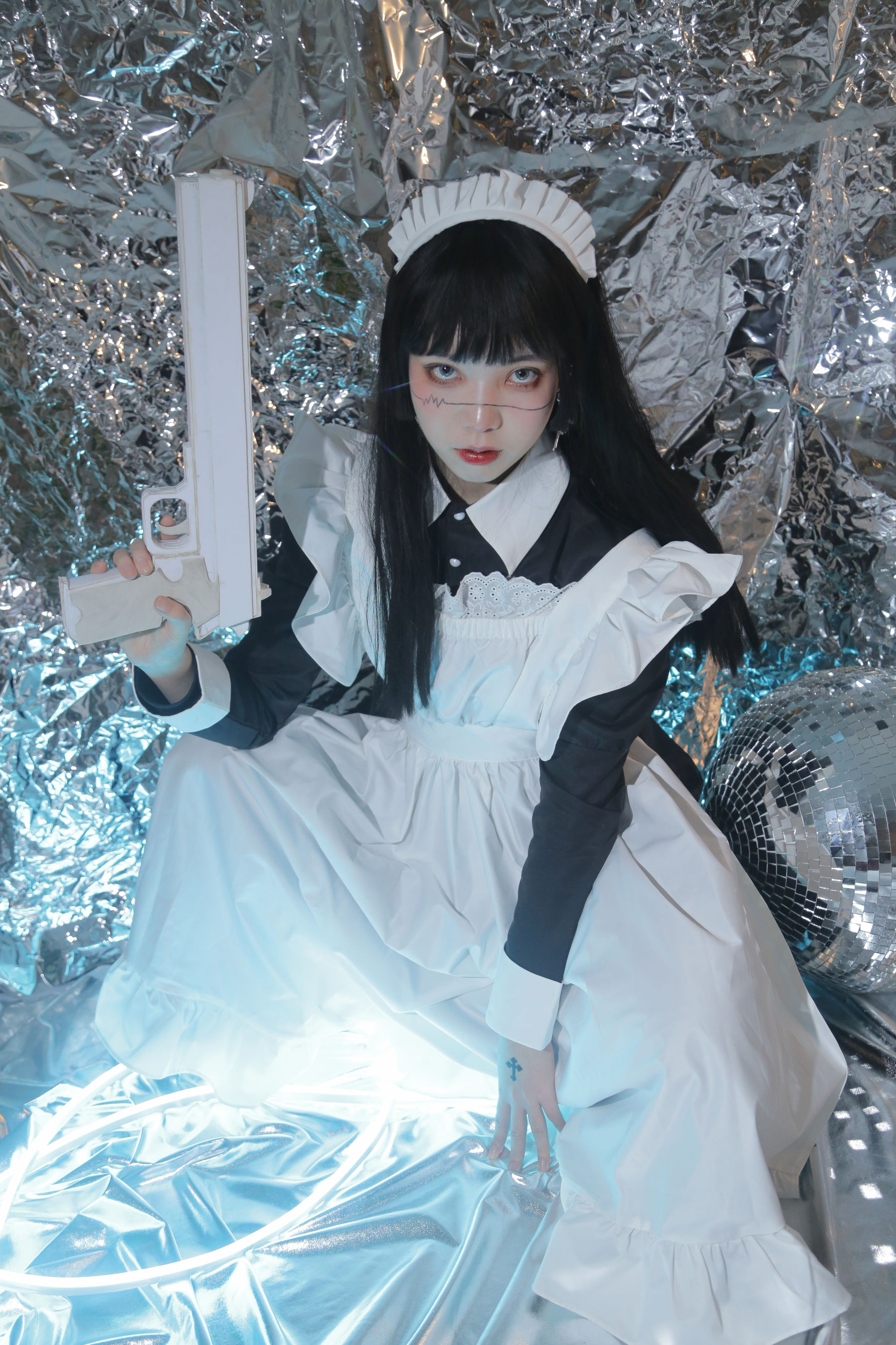 可爱妹子Fushii_海堂 – 生化女仆 Cosplay-第7张