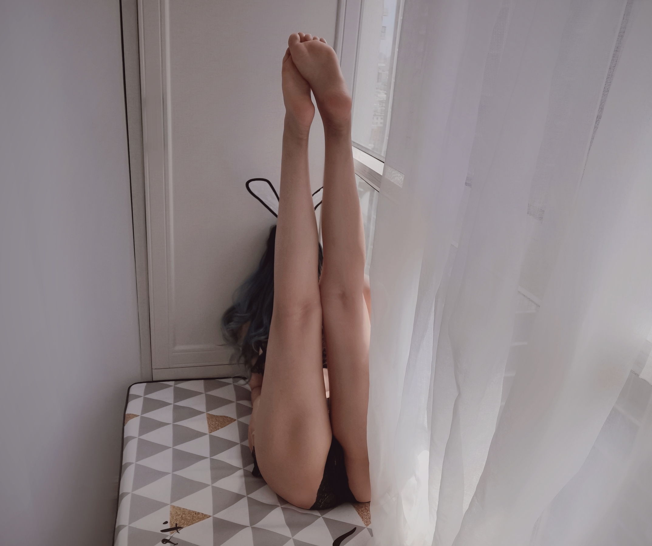 eloise软软 – 小粉盒黑兔子 Cosplay-第41张