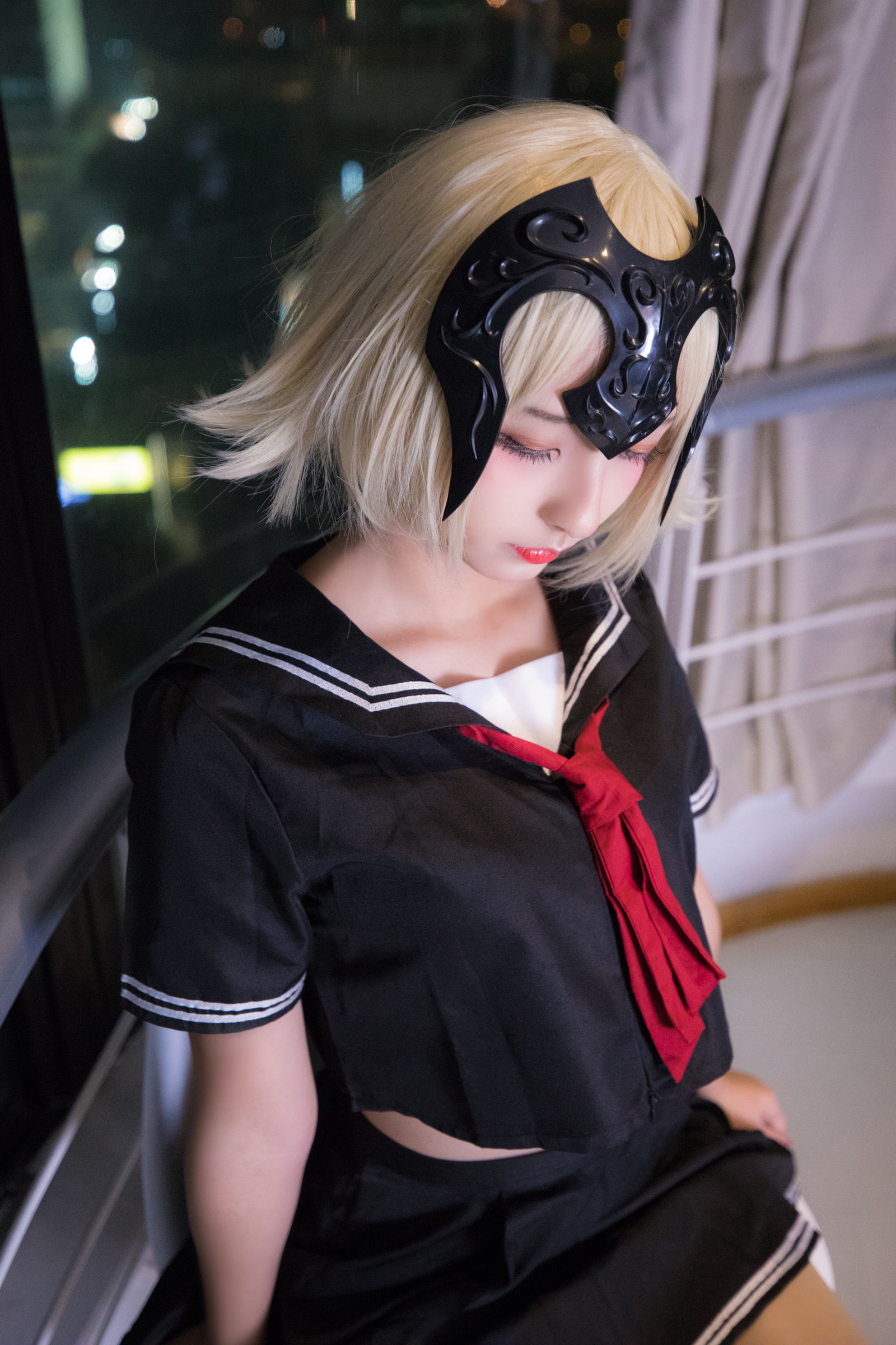 [萝莉COS] 神楽板真冬 放课后 Cosplay-第4张