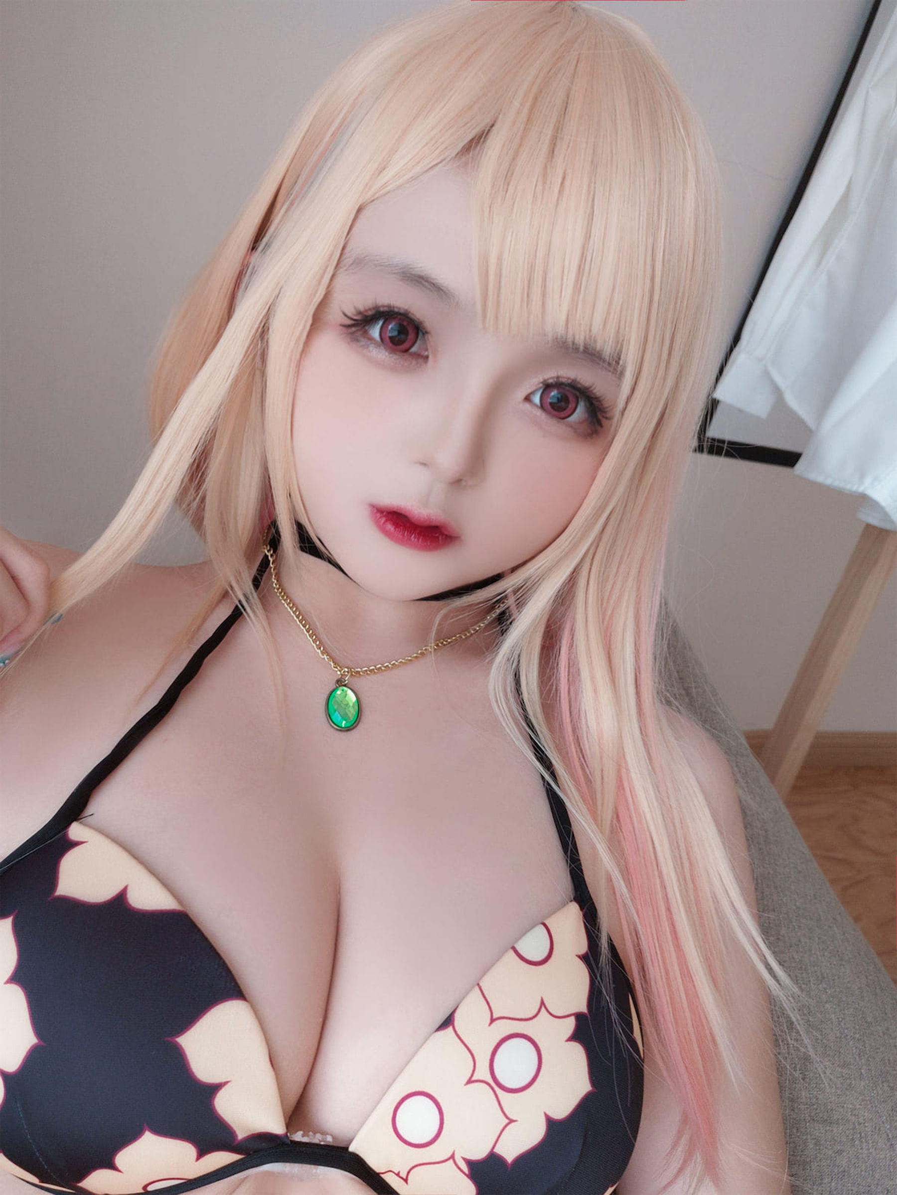 Cosplay日奈娇 – 更衣人偶喜多川海梦泳装 Cosplay-第9张