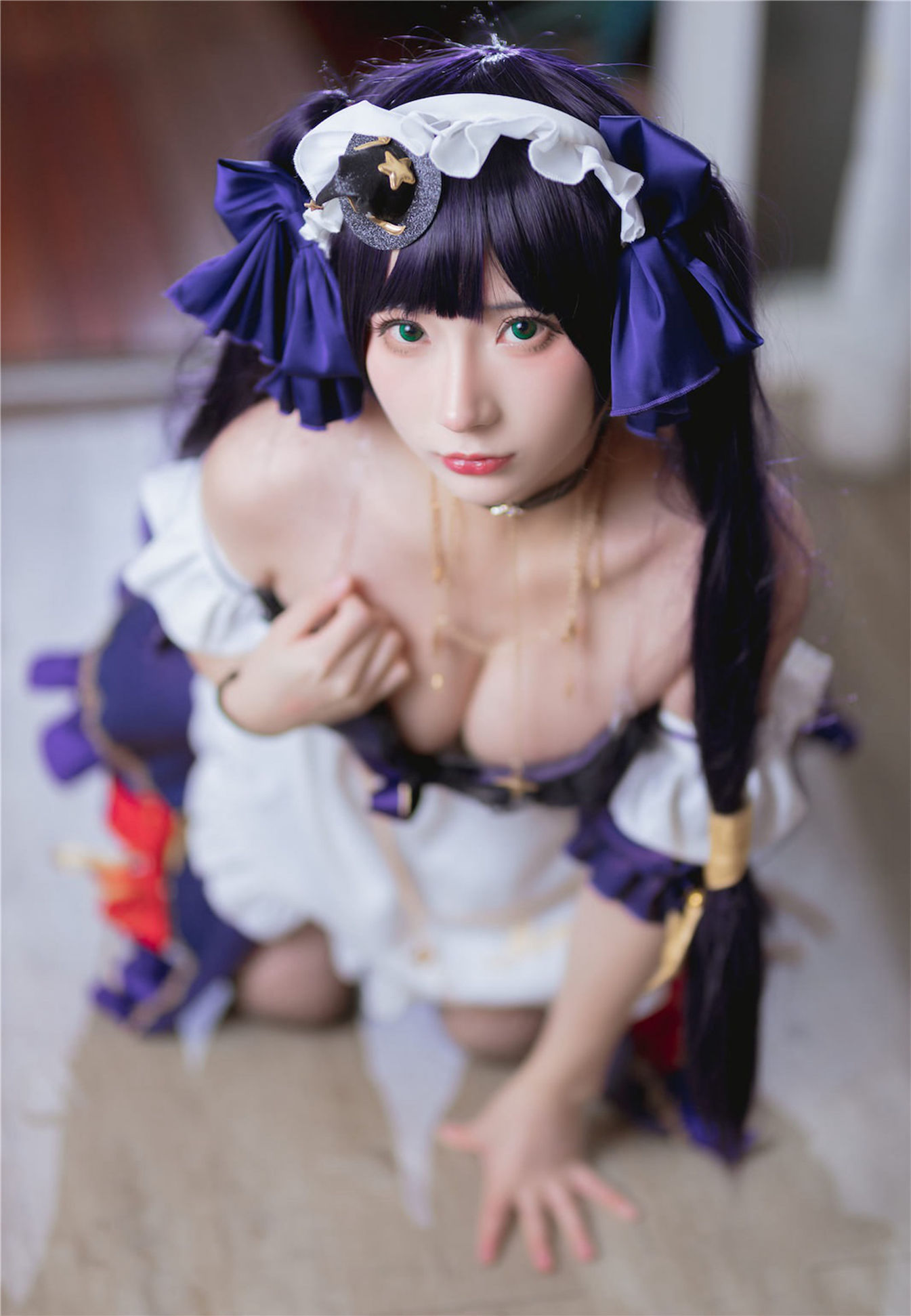 是三不是世w – 原神莫娜女仆 Cosplay-第2张