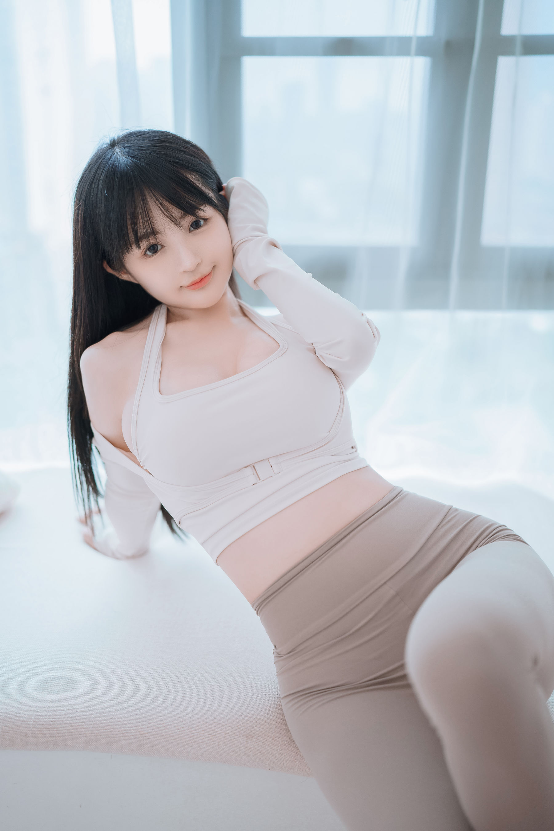 桜井宁宁 – 瑜伽妹妹 Cosplay-第40张