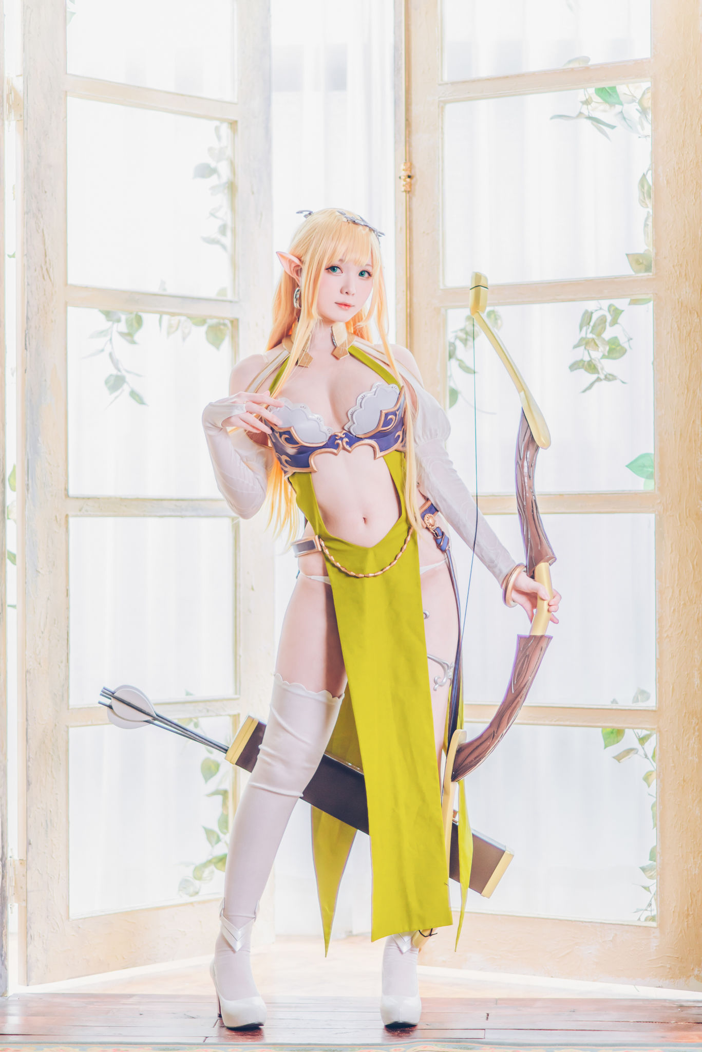 微博妹纸霜月shimo – Elf Village Cosplay-第5张