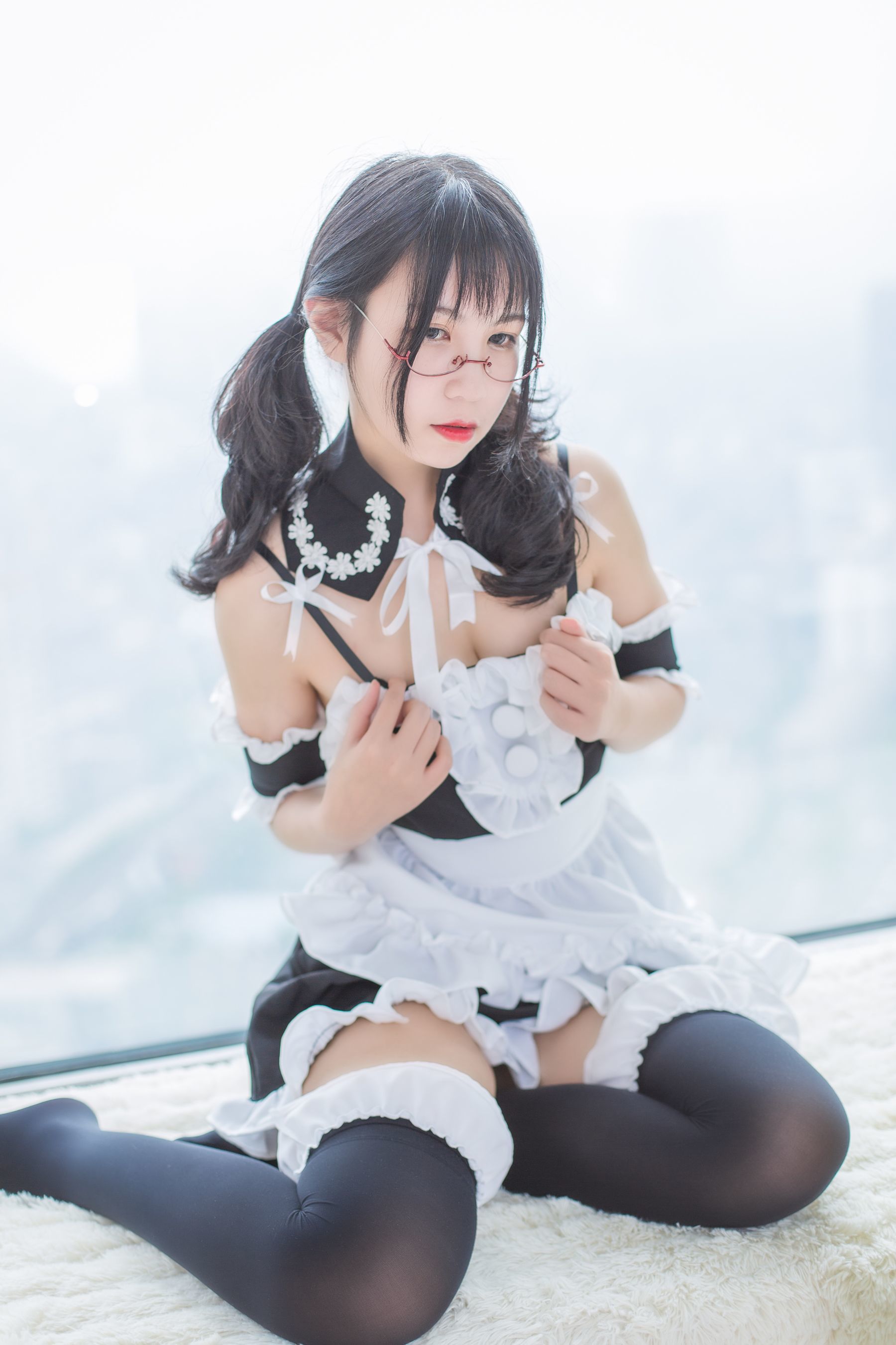 [萝莉COS] 逐月su – 女仆 Cosplay-第3张