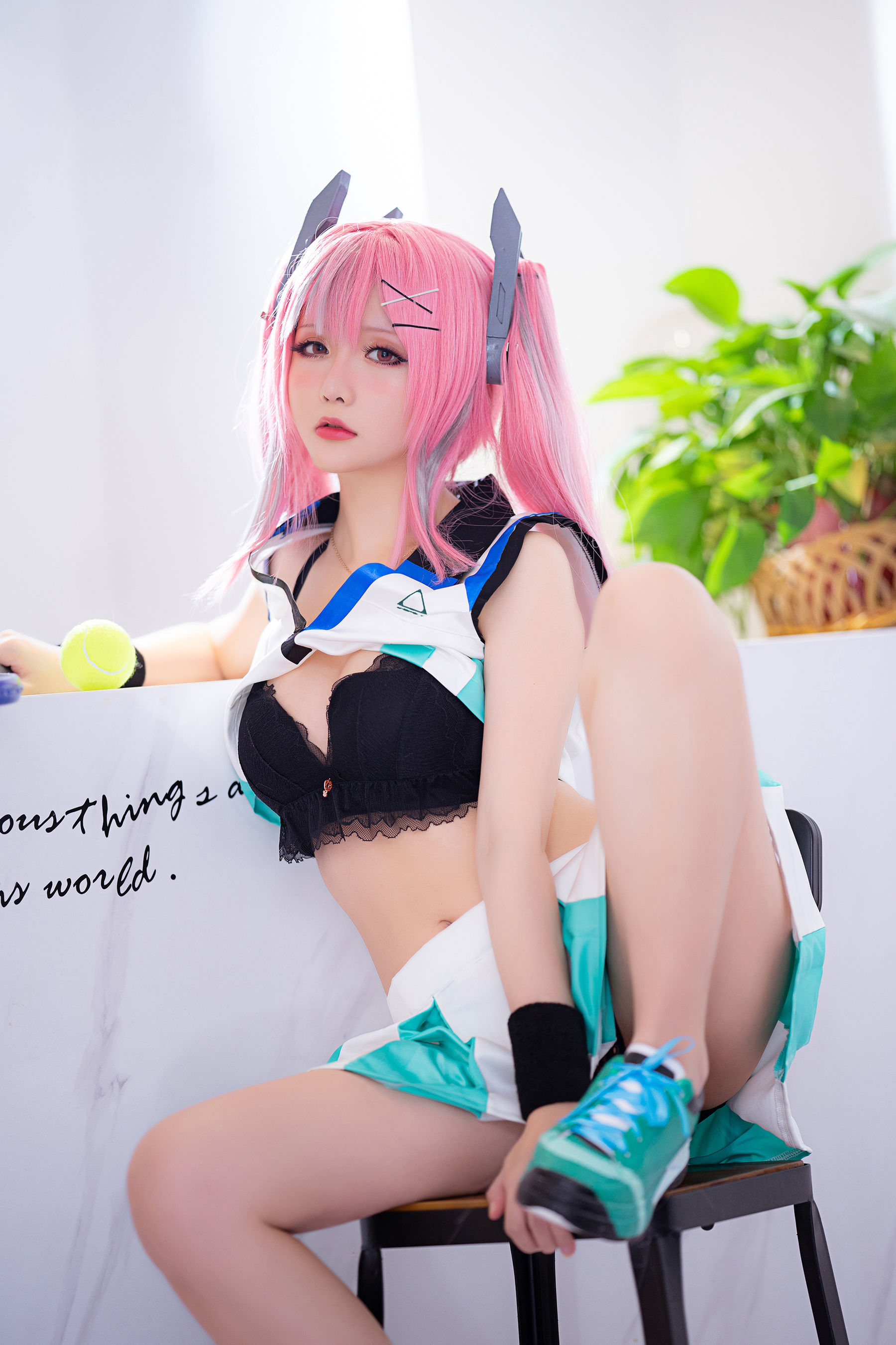 Coser小姐姐星之迟迟 – 布莱默顿网球 Cosplay-第2张