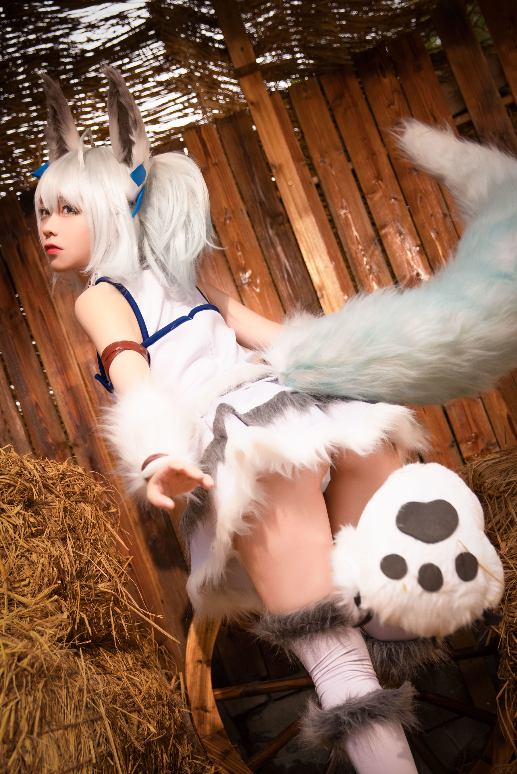 动漫博主G44不会受伤 – 地牢刹那常服 Cosplay-第42张
