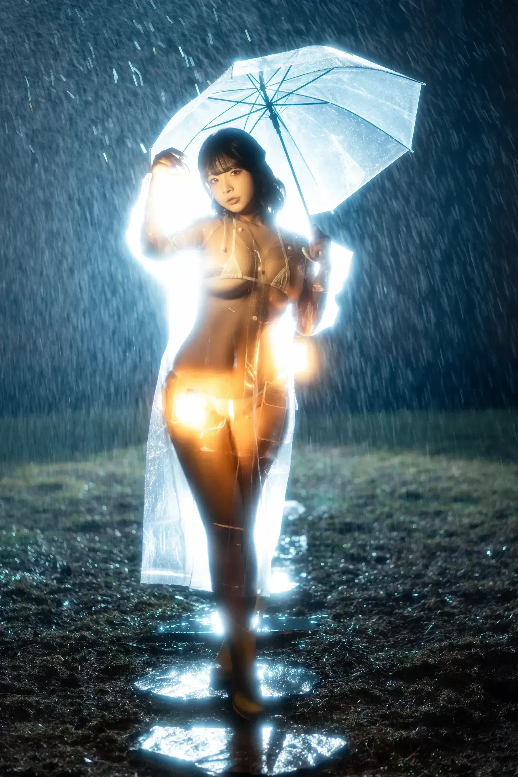 yuuhui玉汇 – 雨夜独舞 Cosplay-第1张