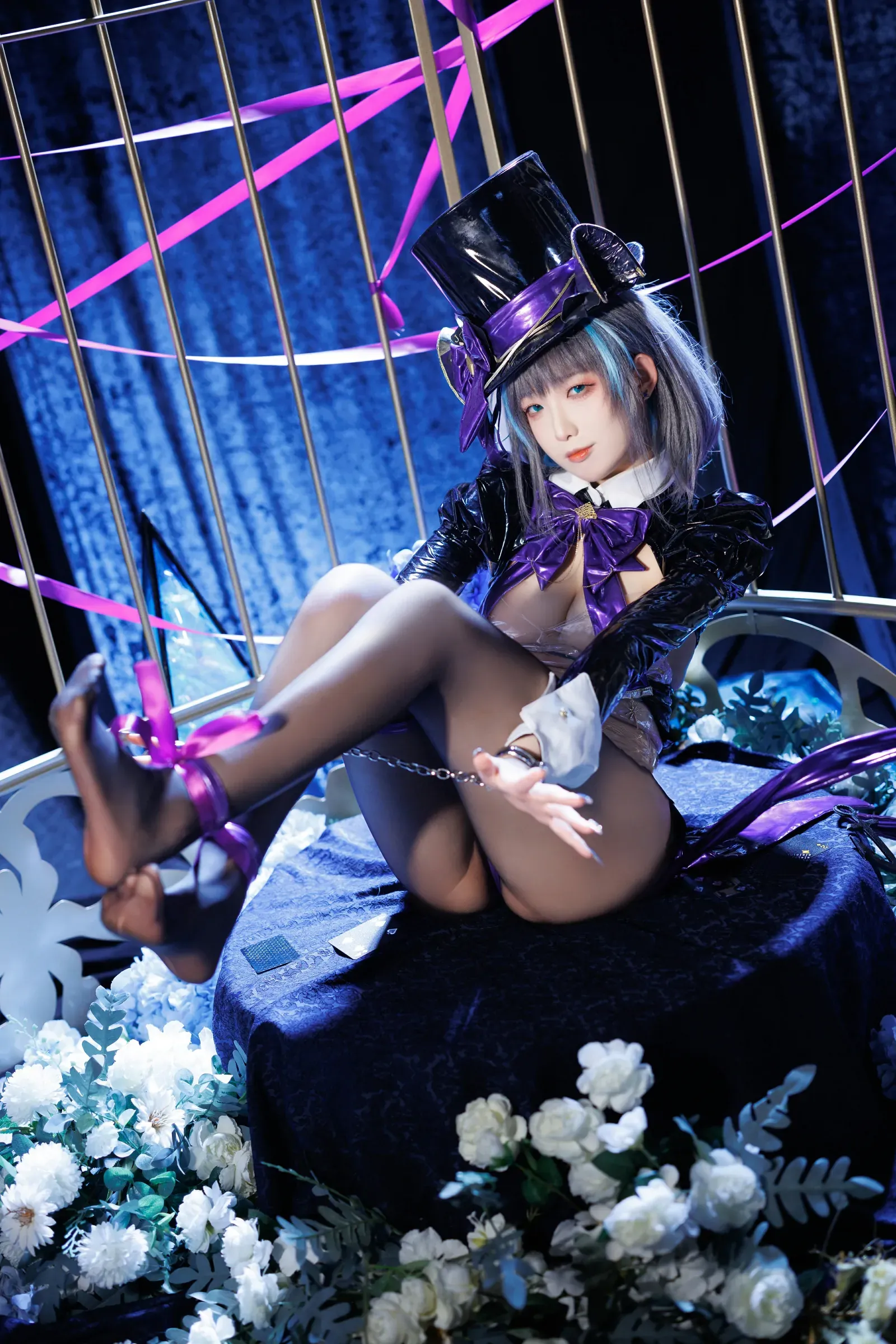 封疆疆v  柴郡魔术师 绚烂夜梦[50P] Cosplay-第17张