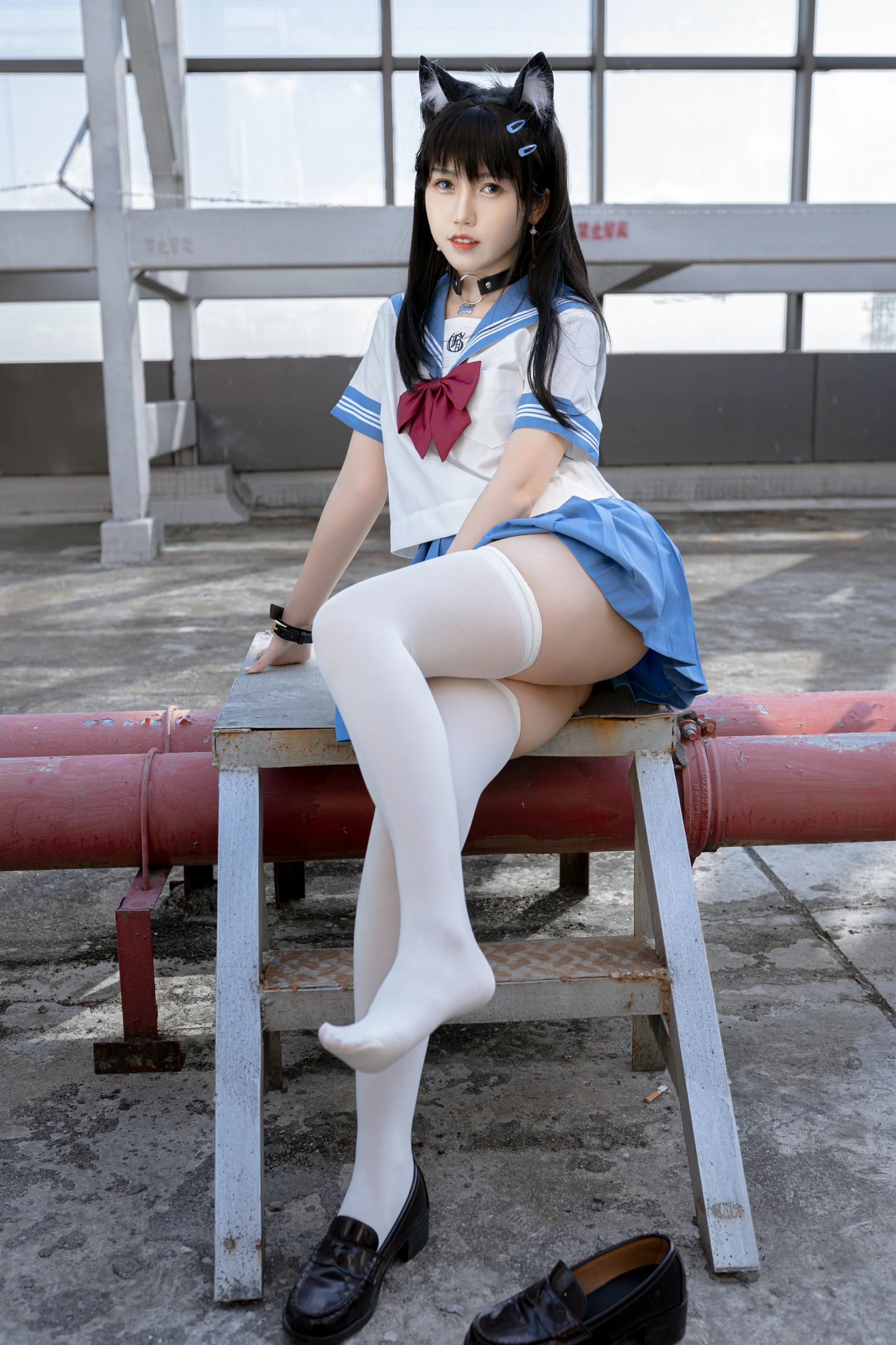 不呆猫 – 天台小m猫 Cosplay-第26张