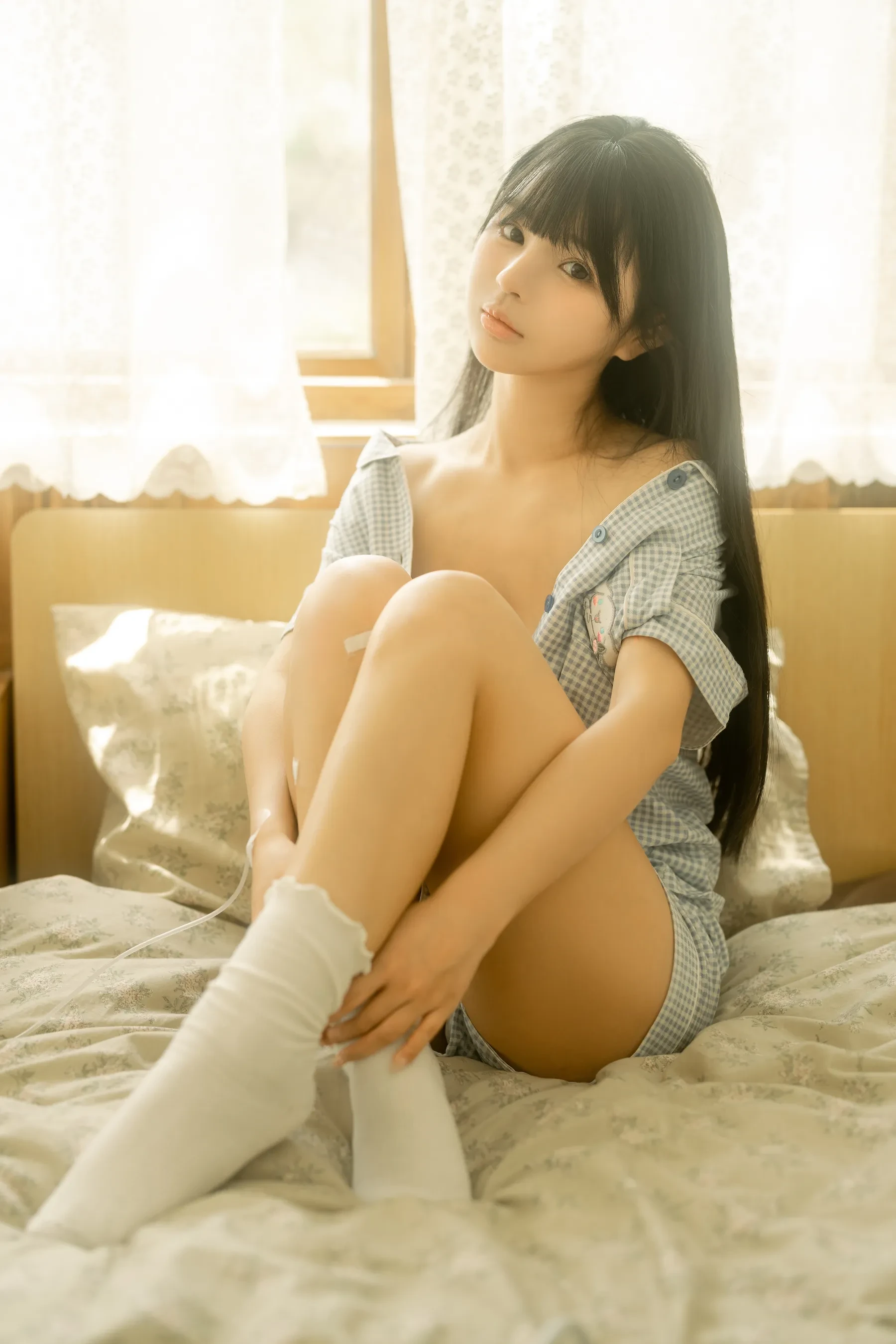 桜井宁宁 – 生病女友 Cosplay-第6张