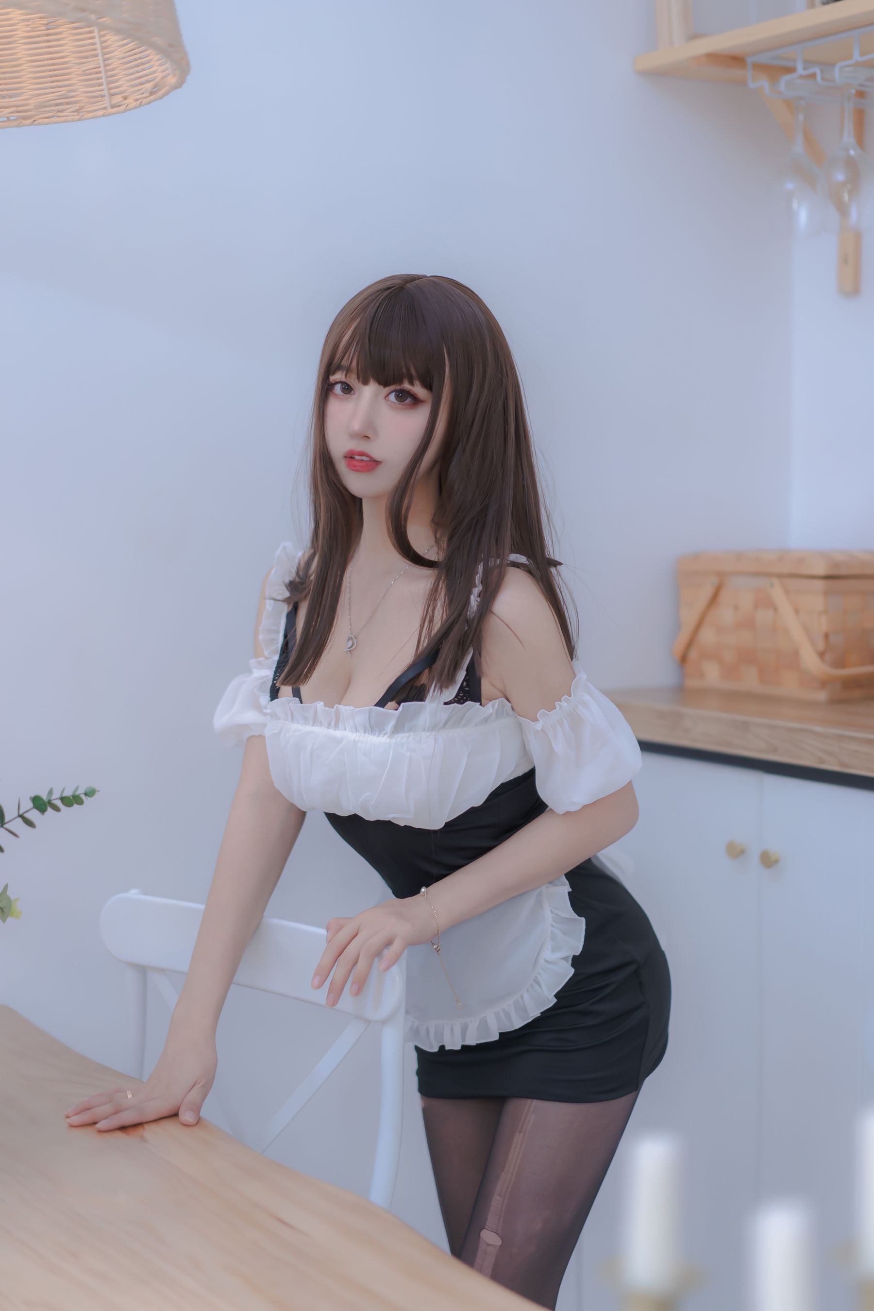 斗鱼米线线sama – 女仆使用手册 Cosplay-第24张