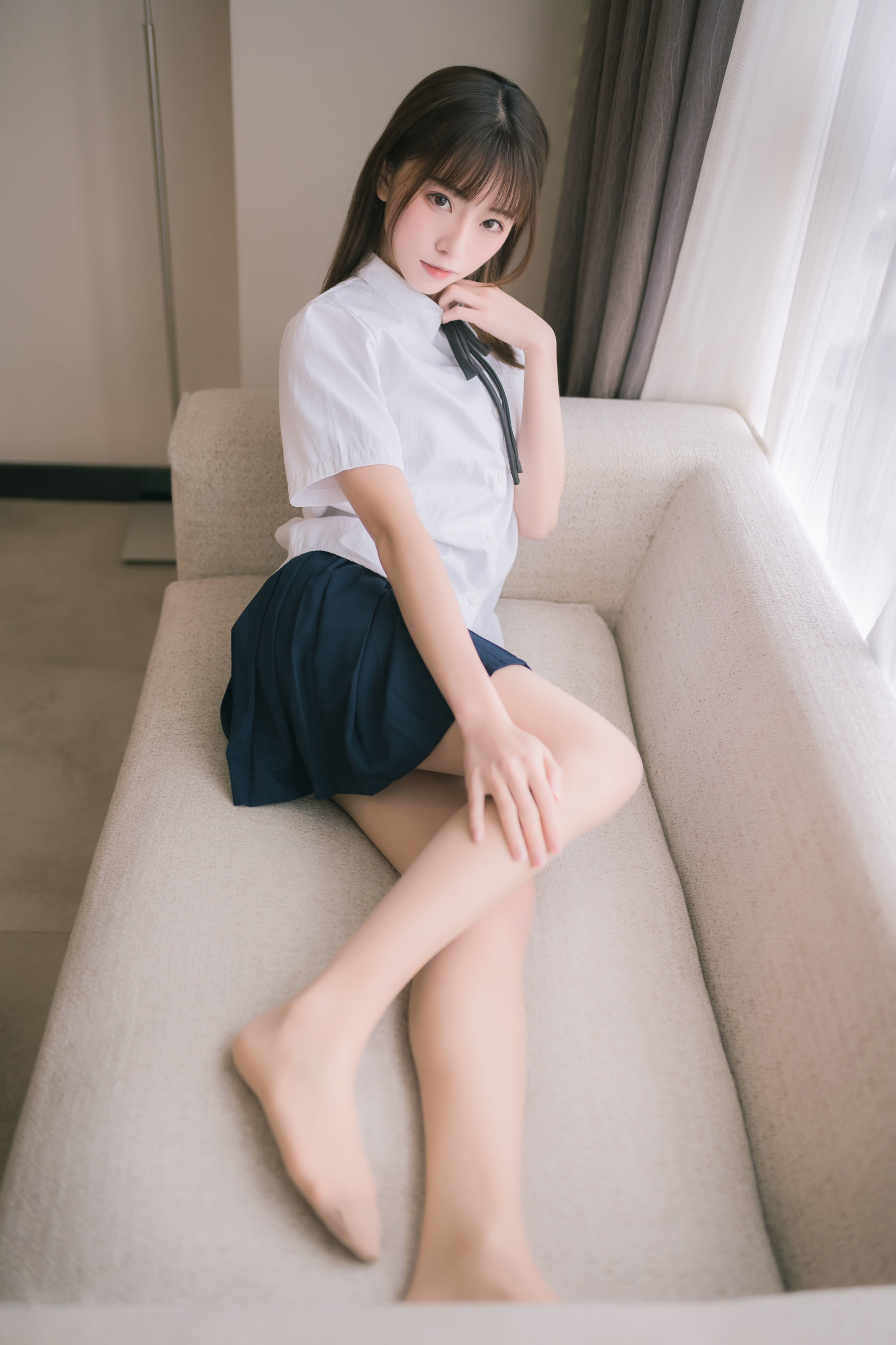 动漫博主Kitaro_绮太郎 – JK小姐姐 Cosplay-第39张