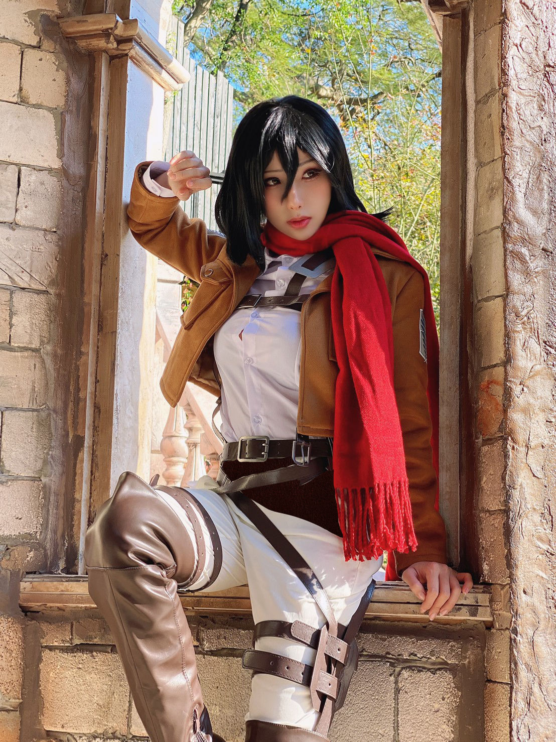 Hane Ame 雨波写真 – 进击的巨人 Cosplay-第41张
