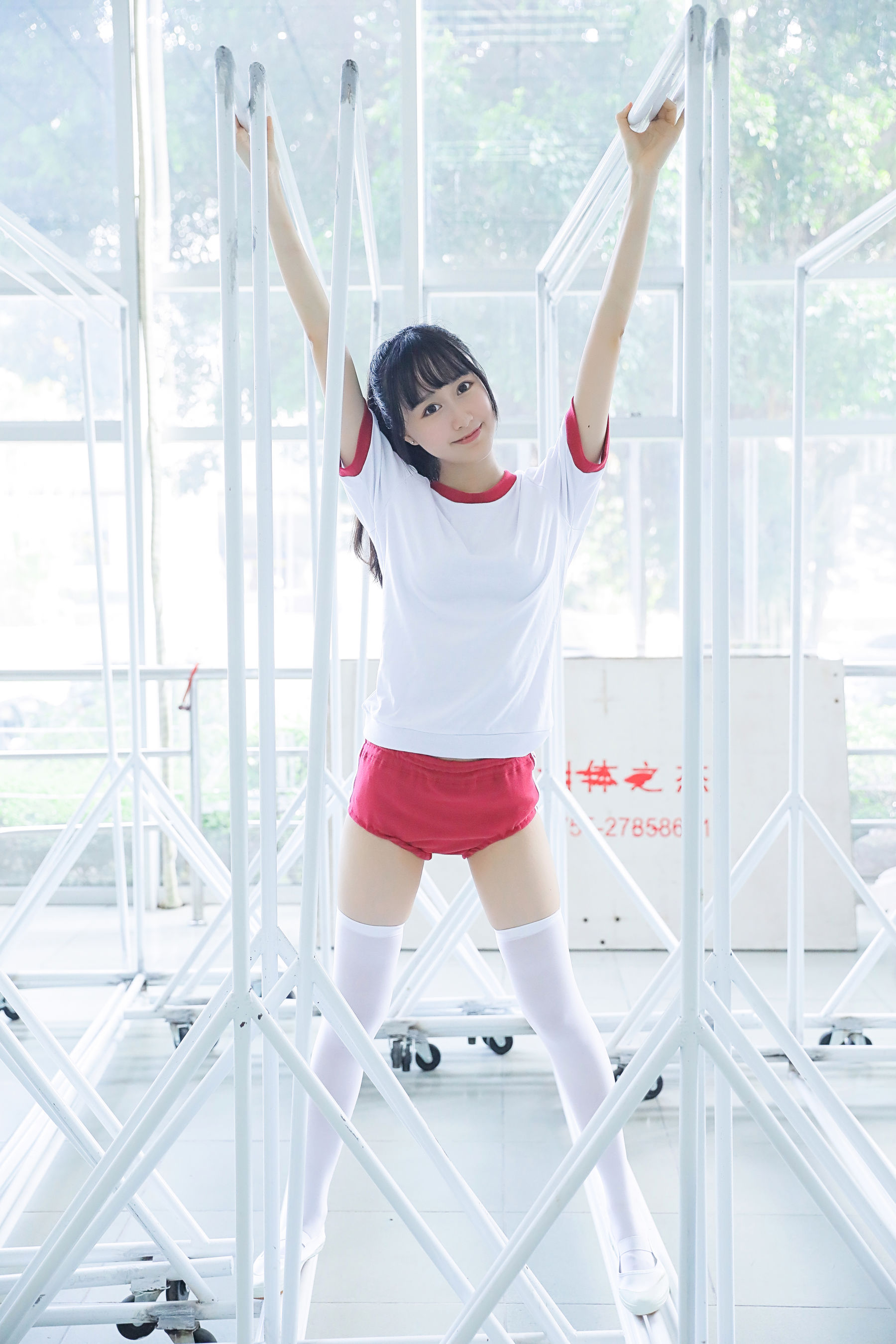 [萝莉COS] 木绵绵OwO – 上体育课啦 Cosplay-第47张