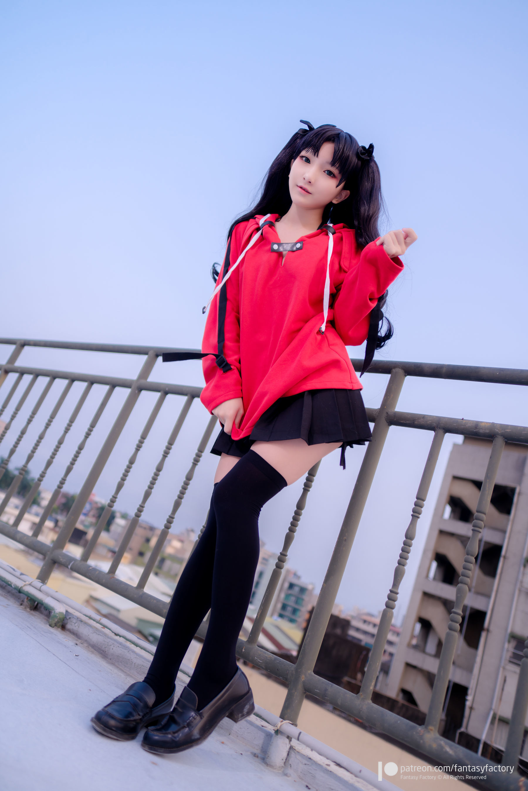 [Fantasy Factory] 小丁Cosplay – 单车少女 黑胶 情趣网衫 Cosplay-第27张