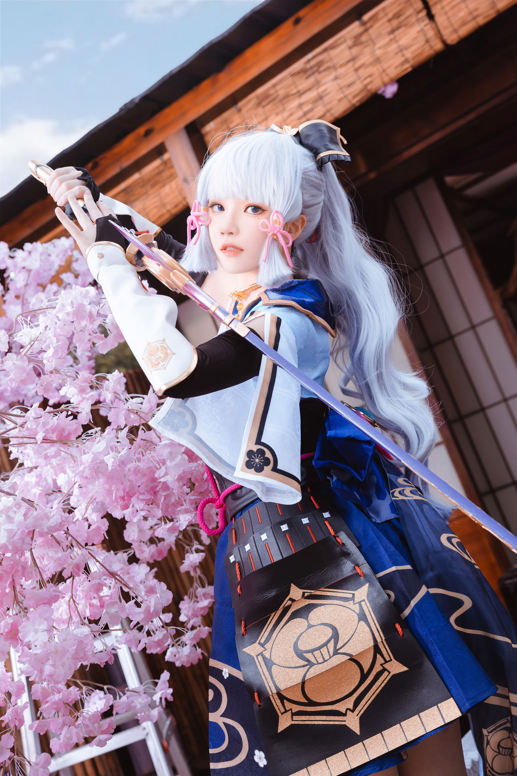 桜桃喵 – 神里绫华 Cosplay-第32张
