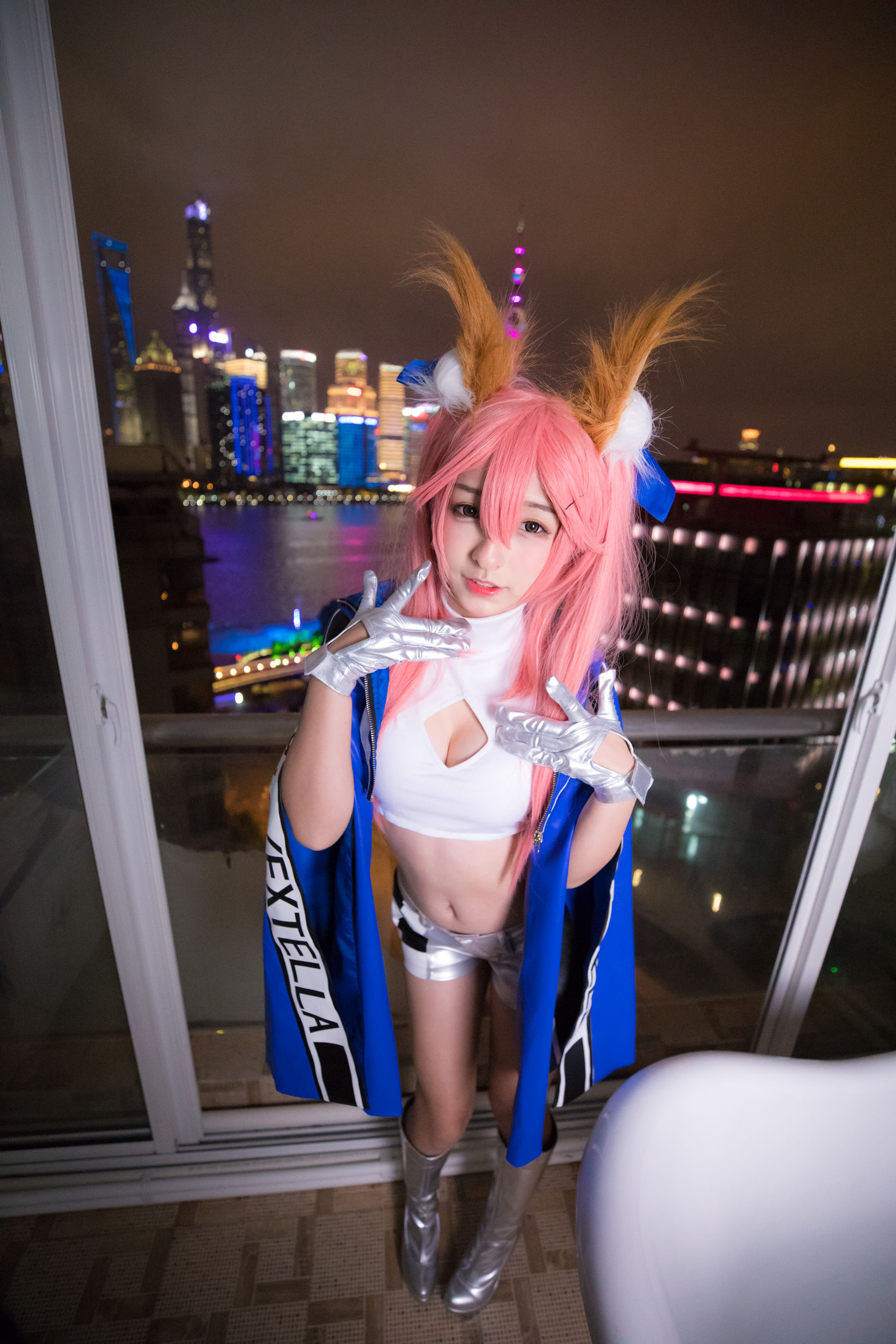 [萝莉COS] 神楽板真冬 目標はあなた、エンジン全開！！ Cosplay-第9张