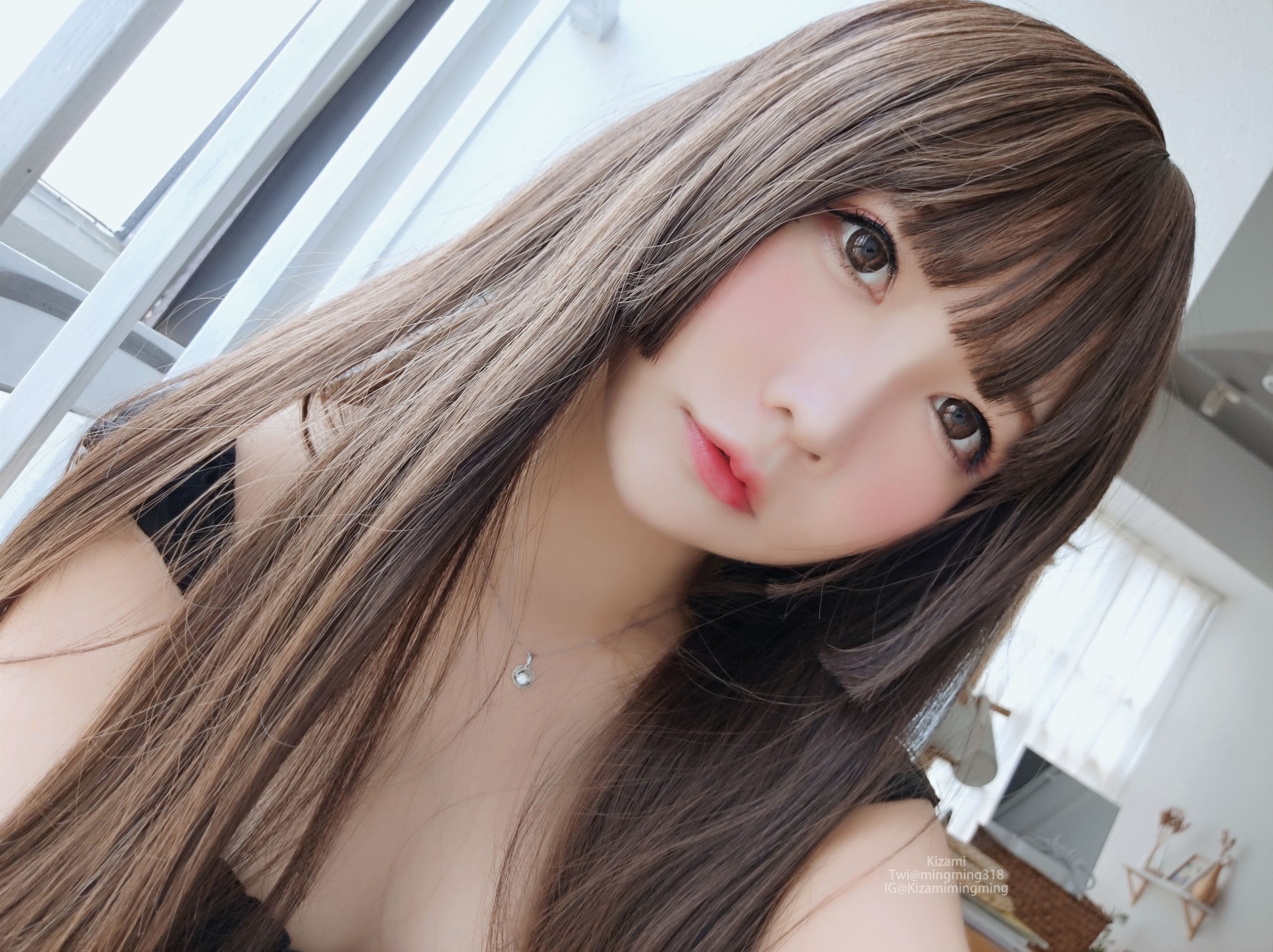 [銘銘Kizami] fantia 黒いストッキング Cosplay-第73张