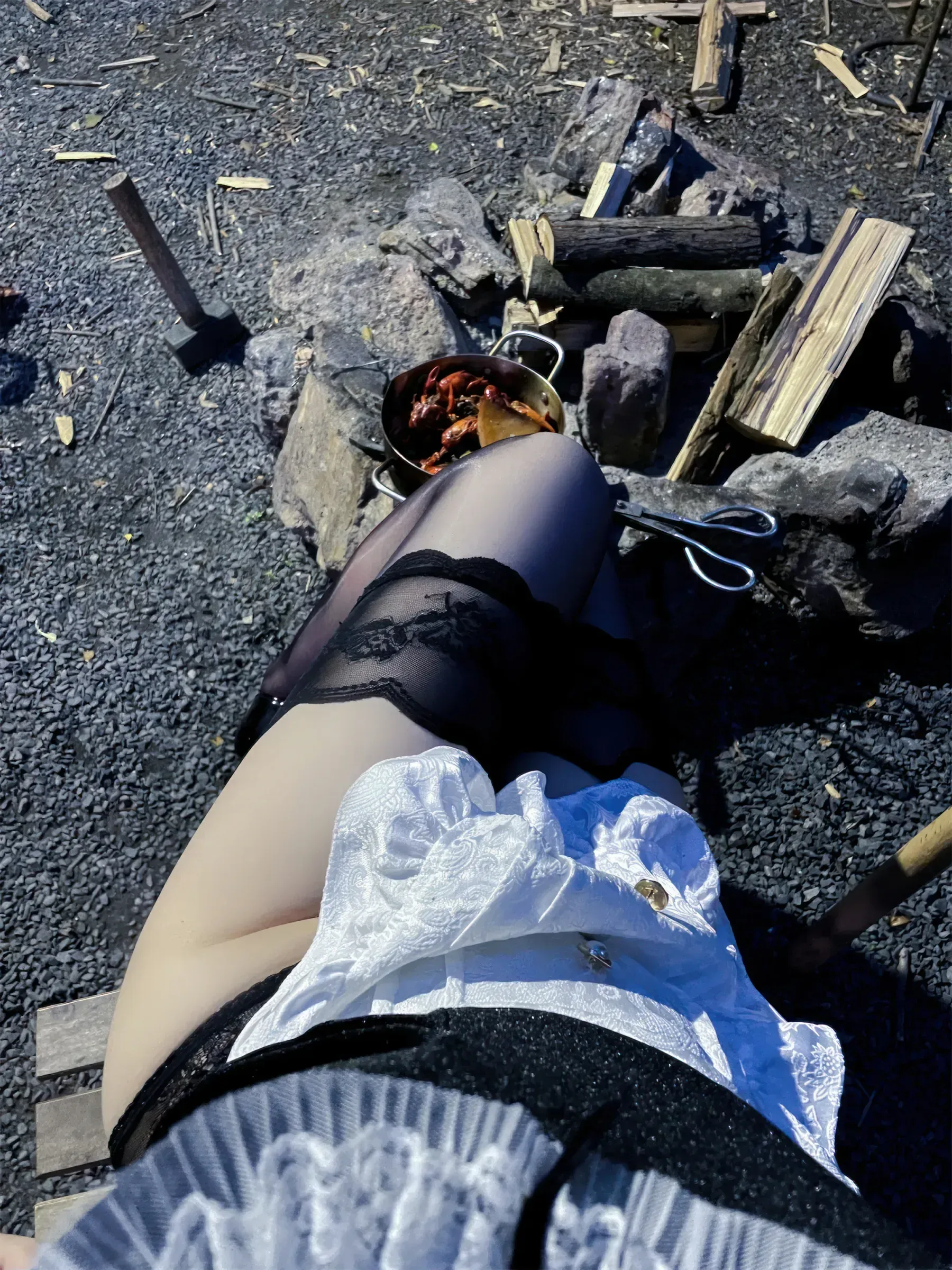 半半子面饼仙儿 – メイド姉妹 Cosplay-第64张
