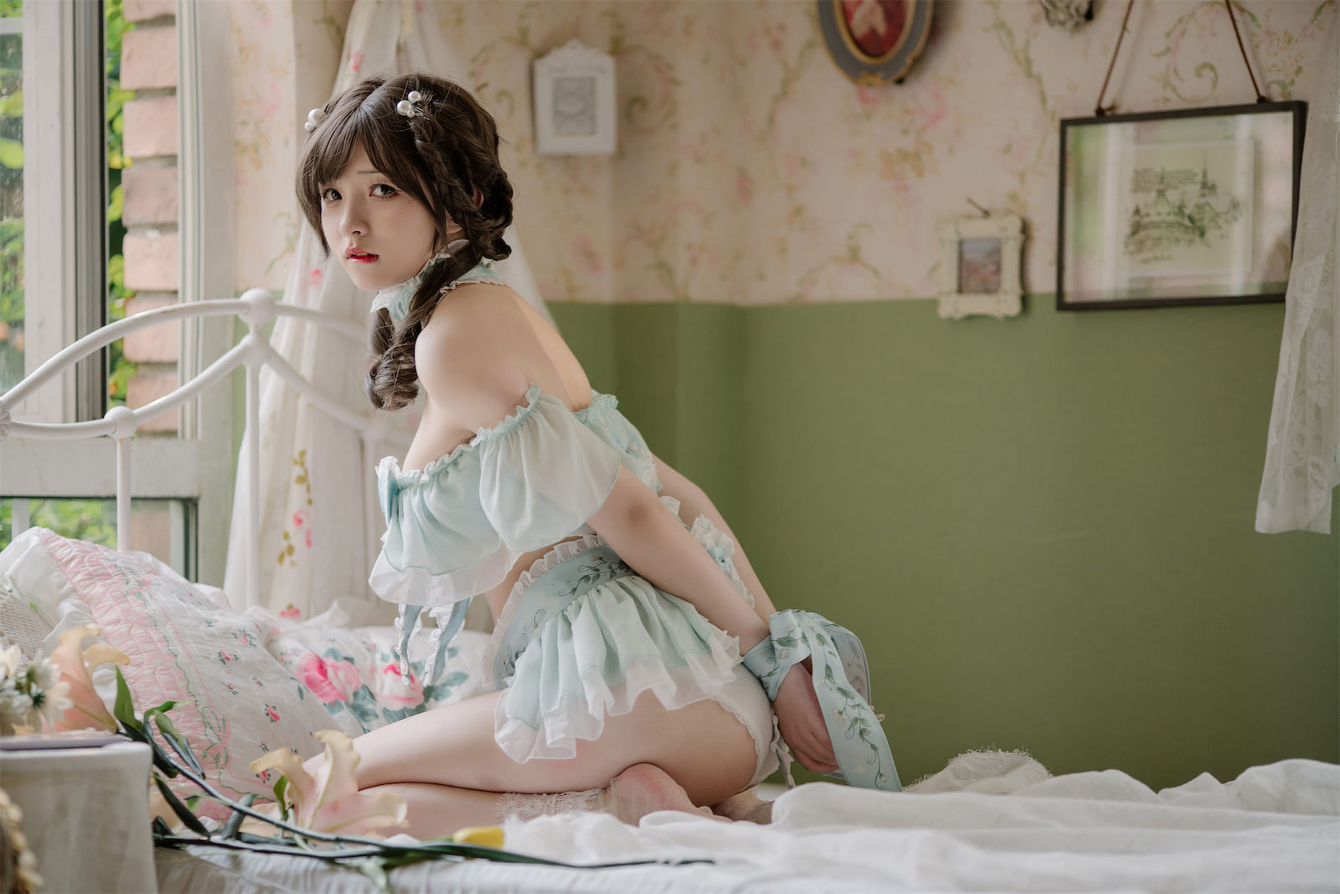 花铃 – 豌豆公主仆 Cosplay-第38张