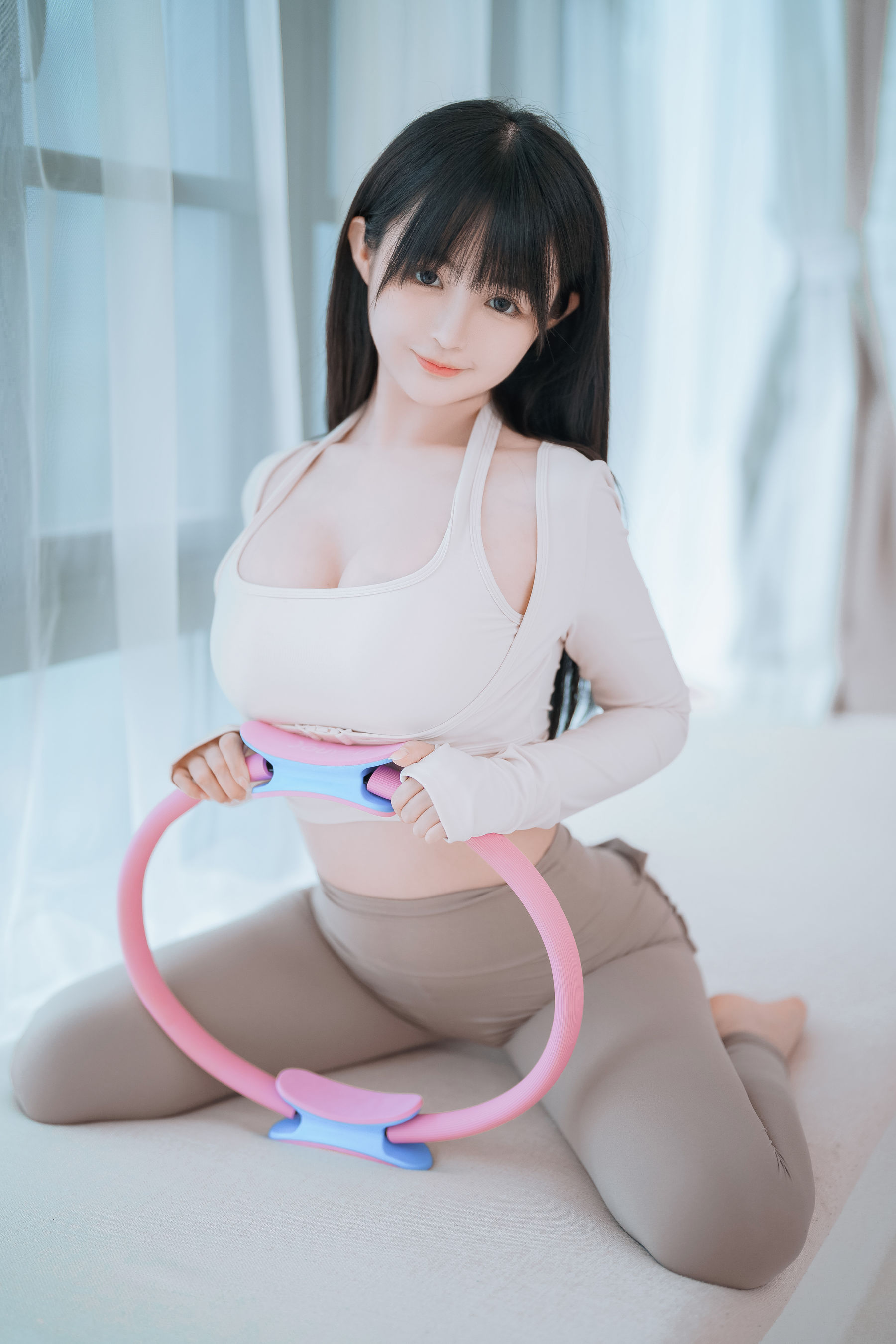 桜井宁宁 – 瑜伽妹妹 Cosplay-第65张