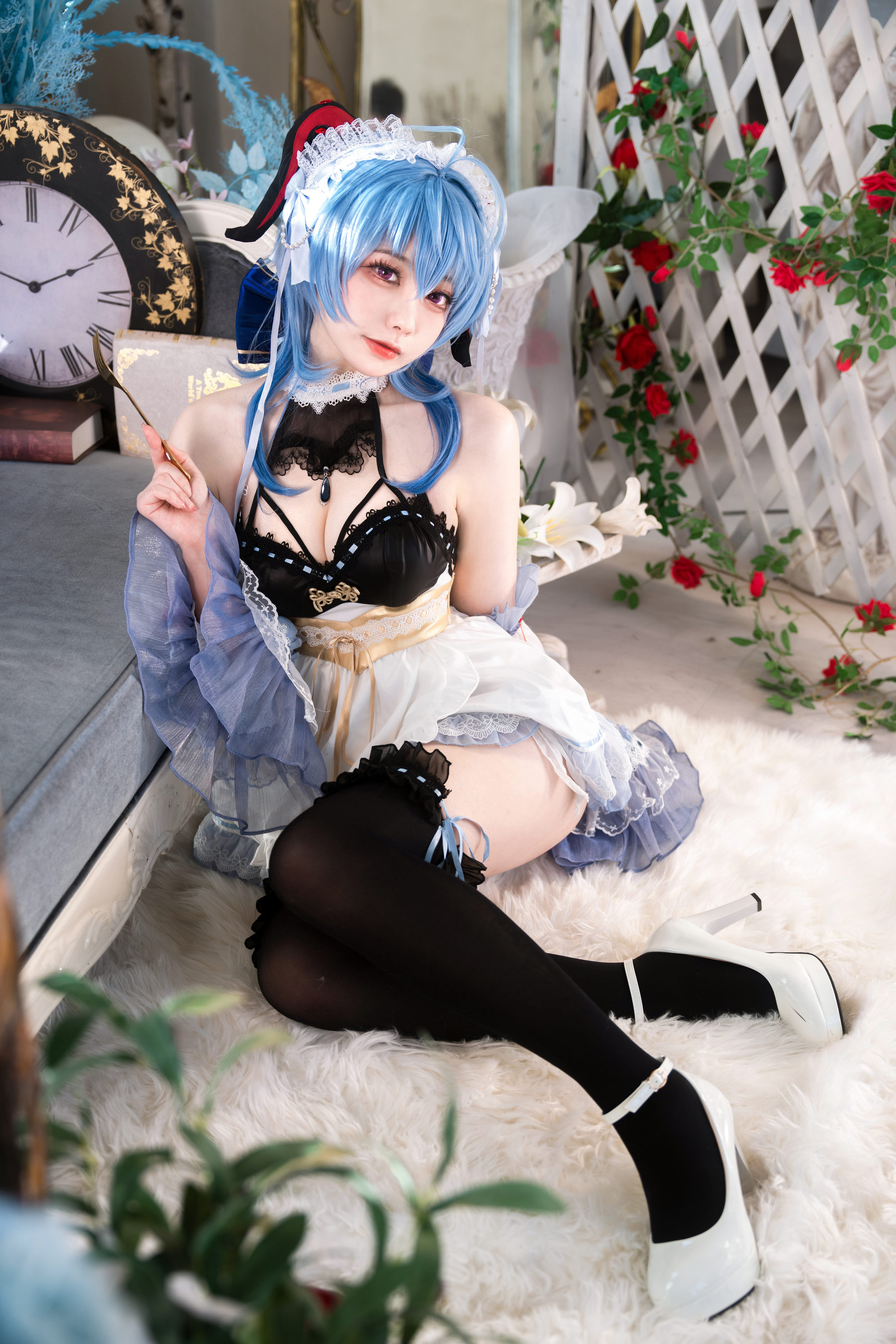 安食Ajiki – 原神 甘雨 Cosplay-第4张