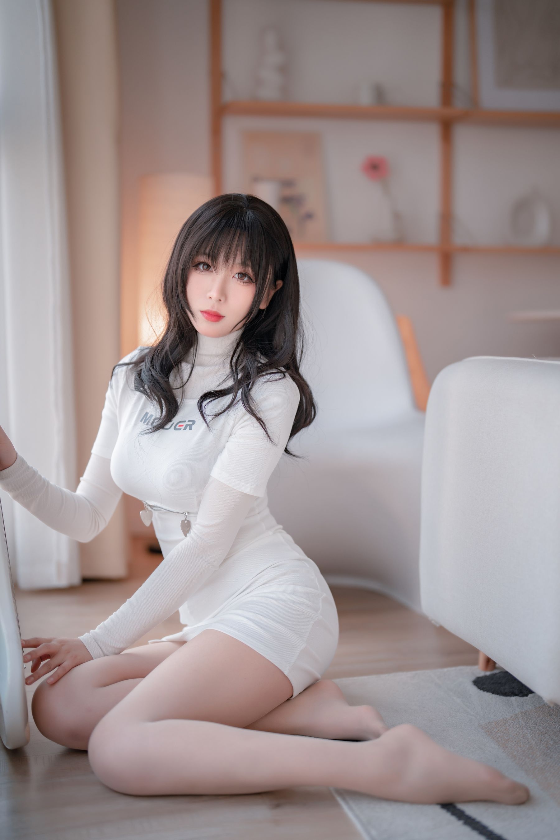 轩萧学姐 – 吉他妹妹 肉丝套 Cosplay-第21张