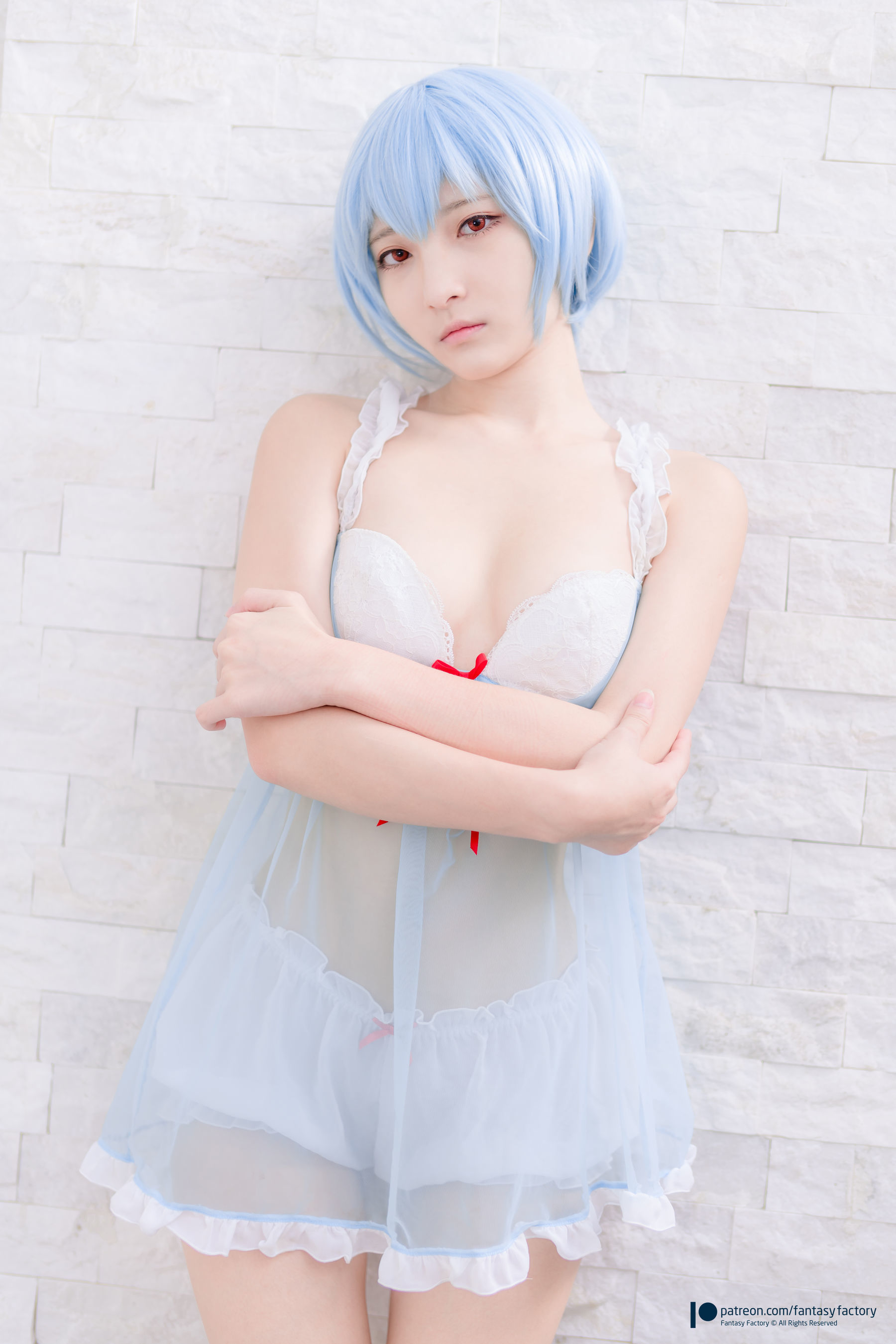 [Fantasy Factory] 小丁Cosplay – 魔女 浴池 黑丝 Cosplay-第23张
