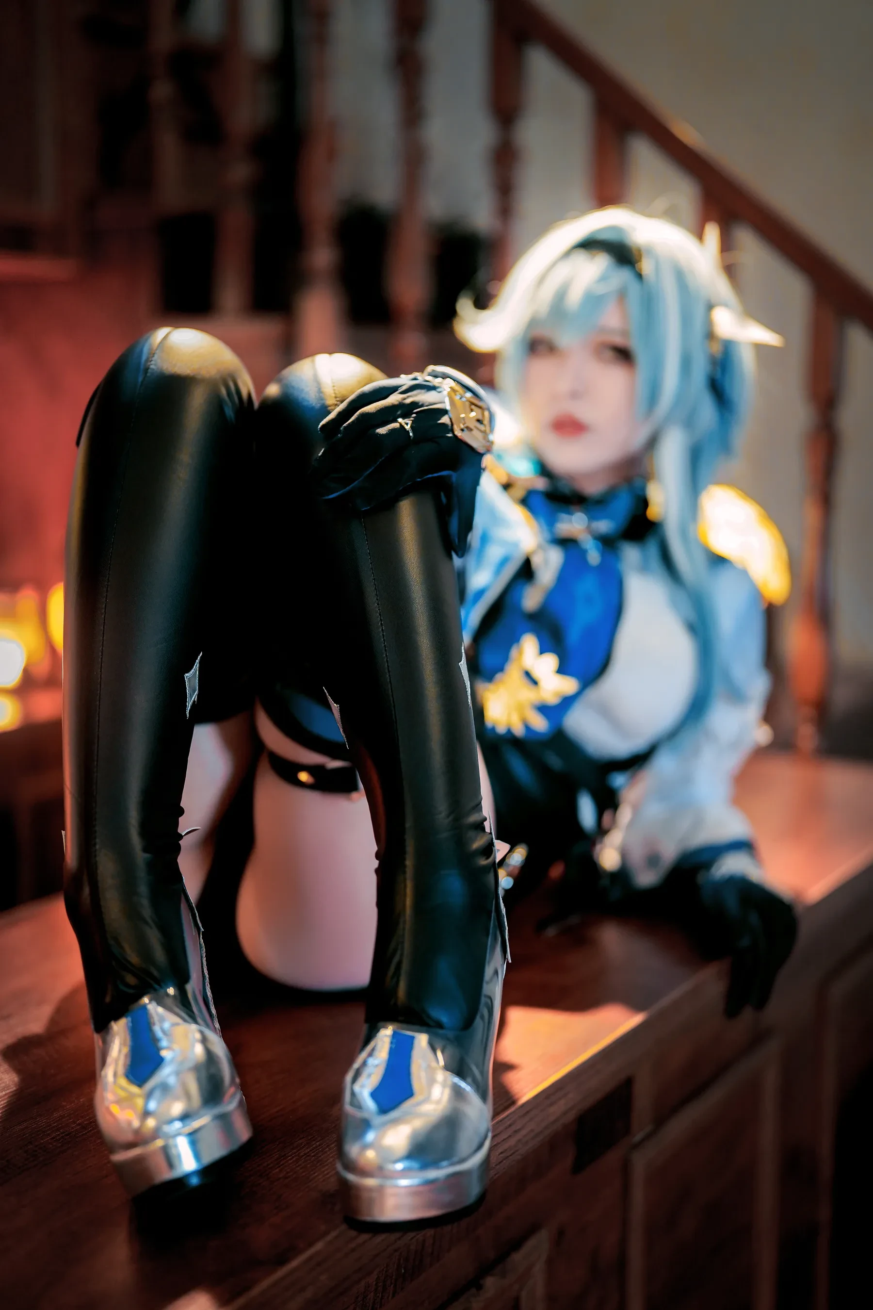 半半子 – 原神优菈 Cosplay-第16张